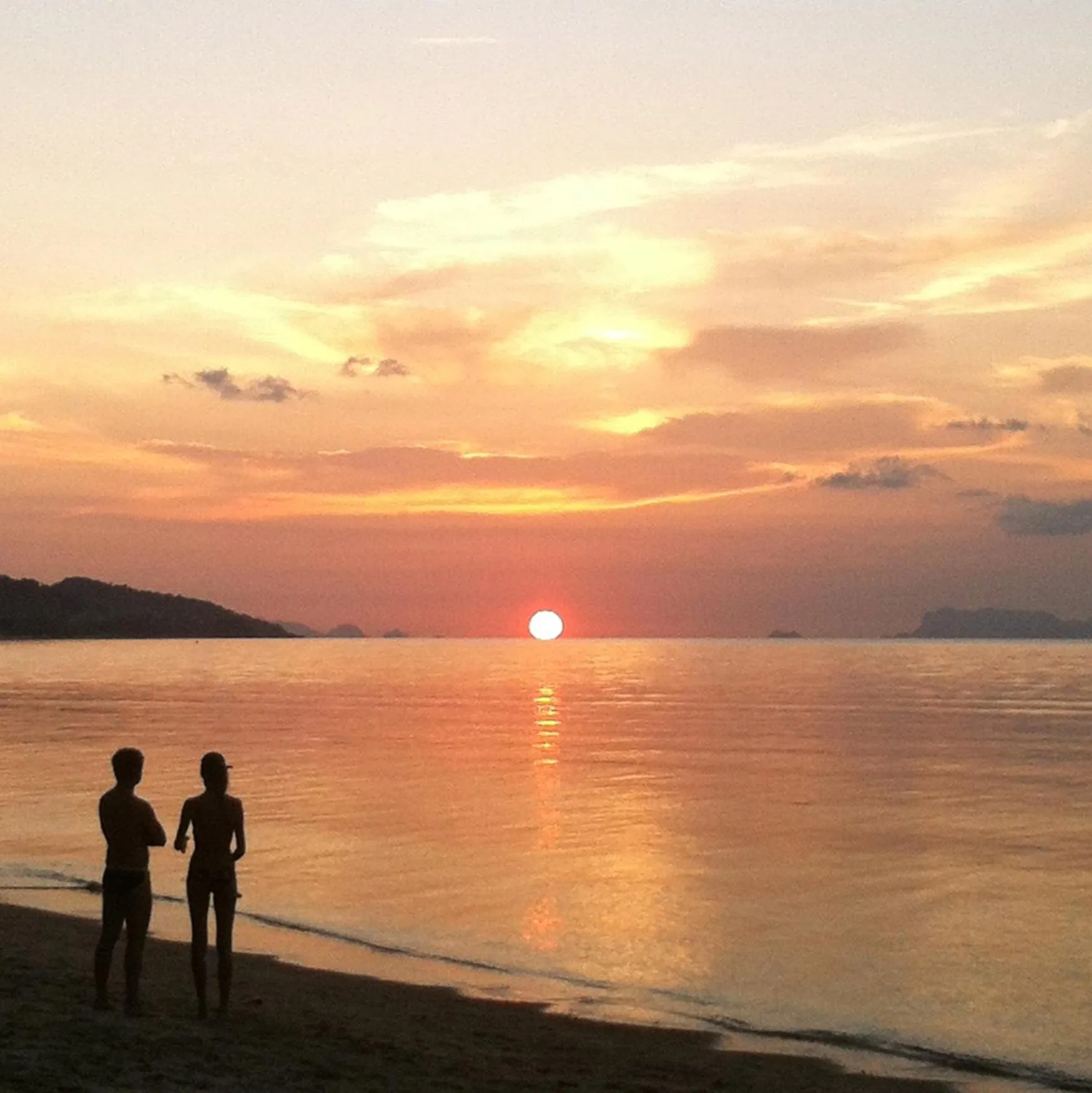 Sunset in Jasmine & Tea House