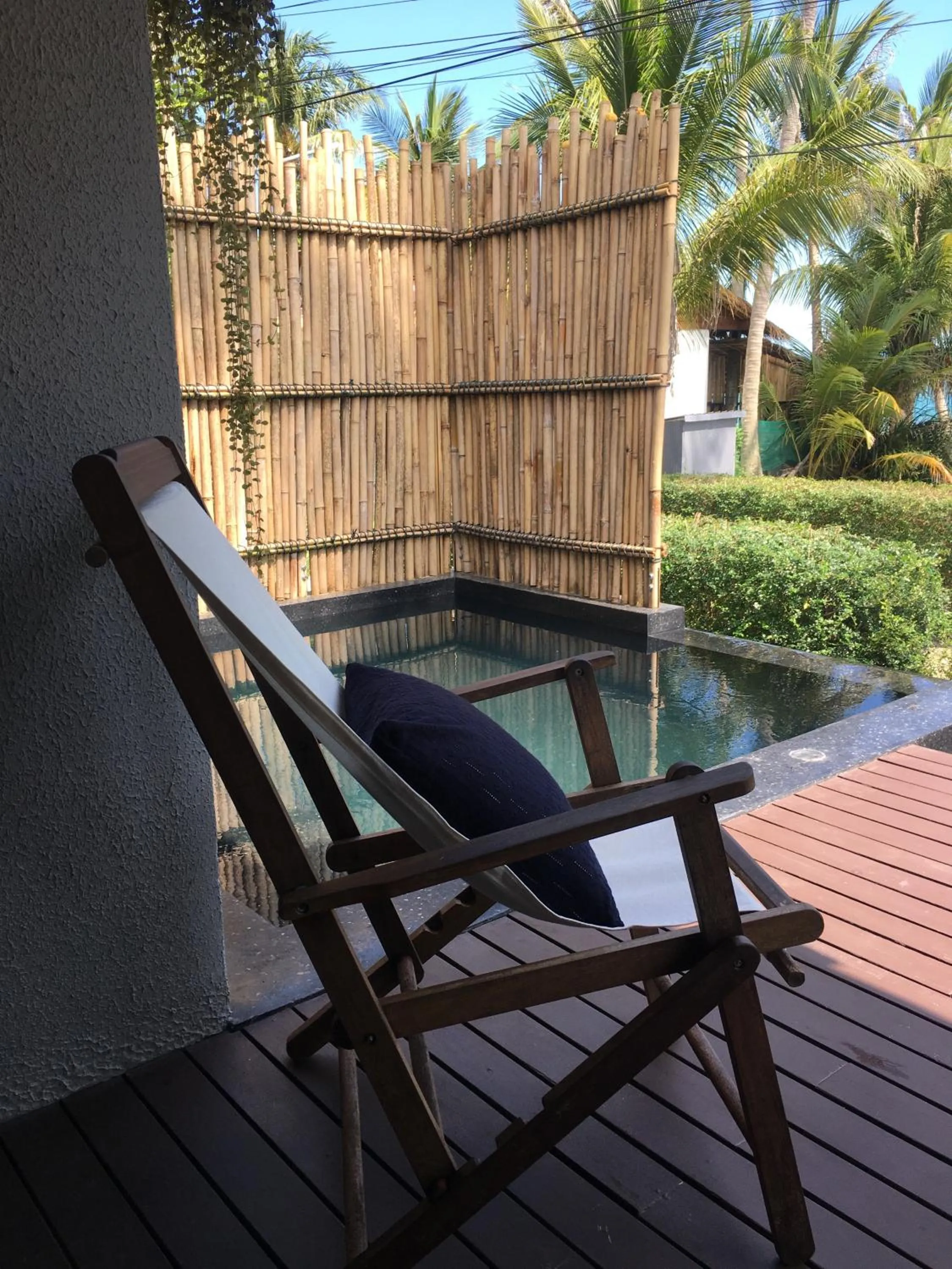 Pool view in Jasmine & Tea House