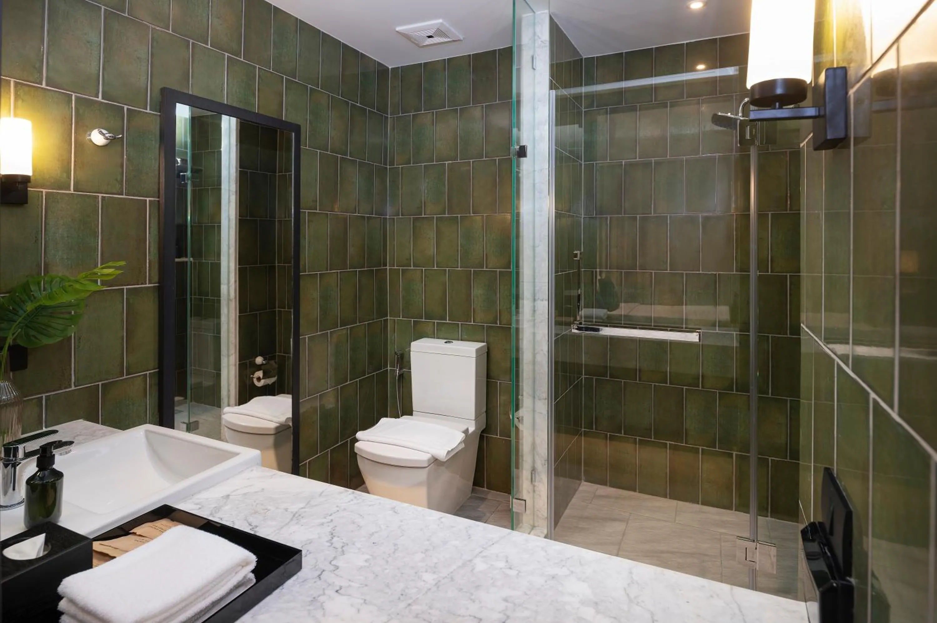 Bathroom in Indochina Hotel