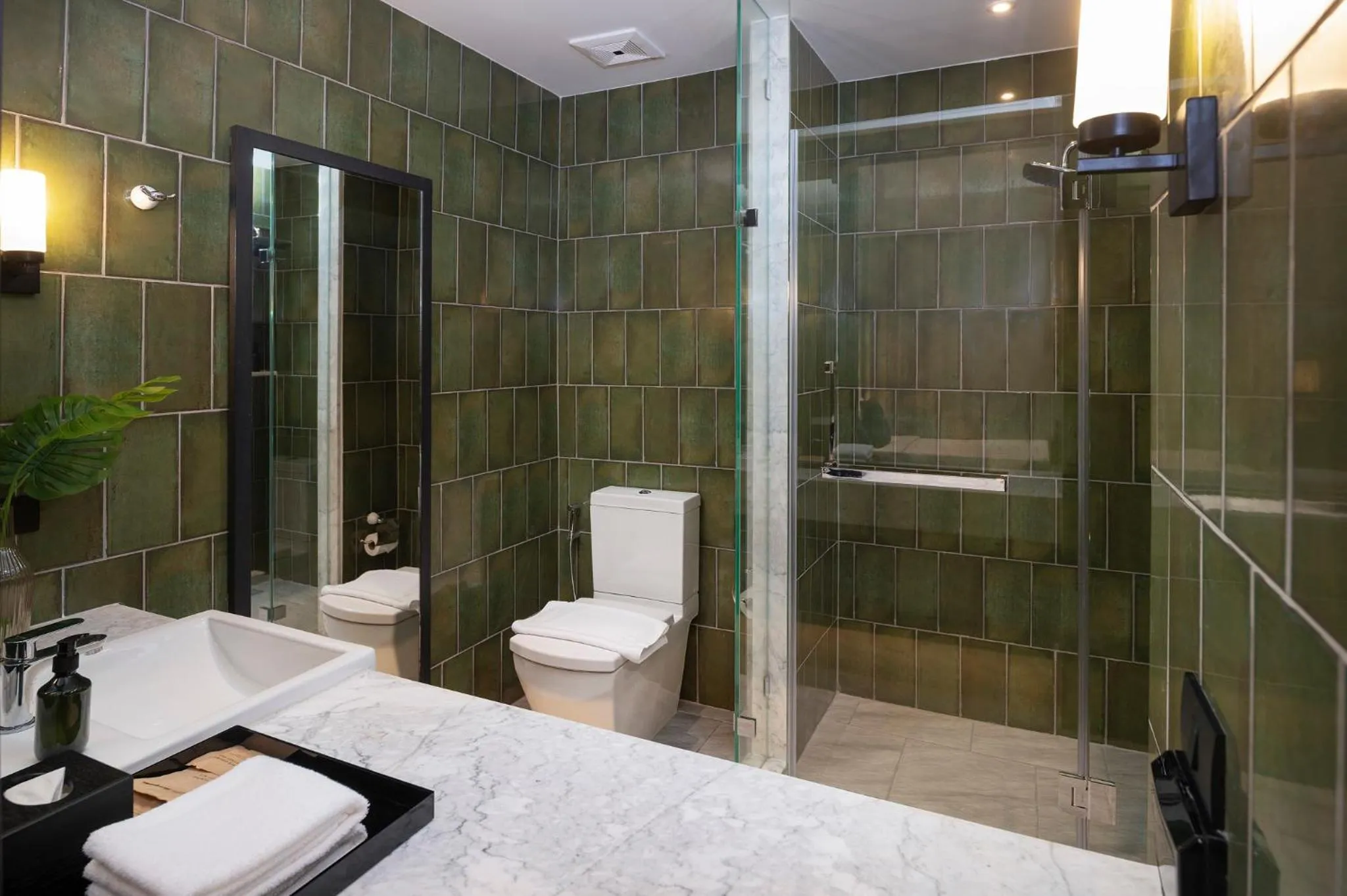 Bathroom in Indochina Hotel