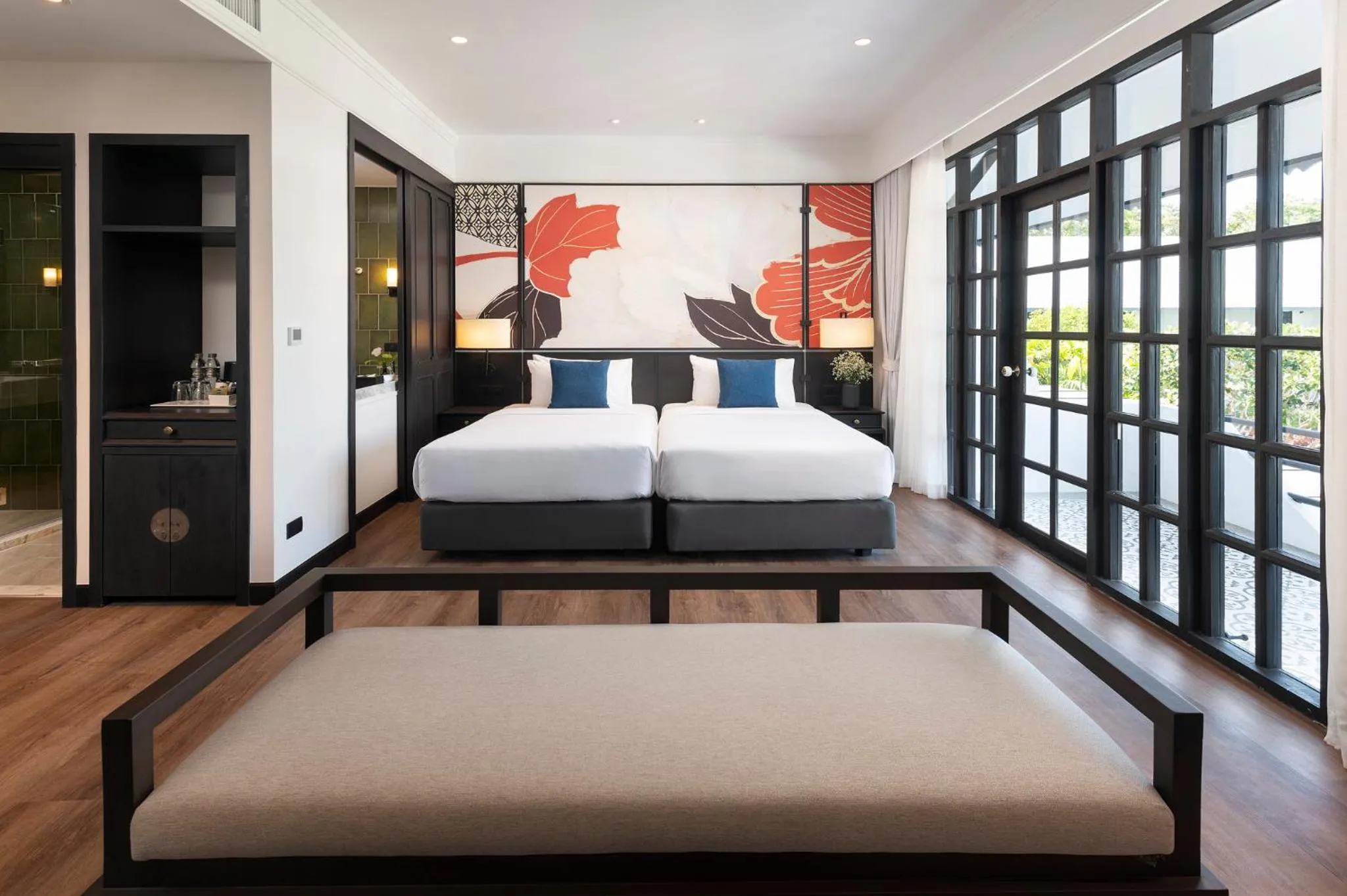 Photo of the whole room in Indochina Hotel