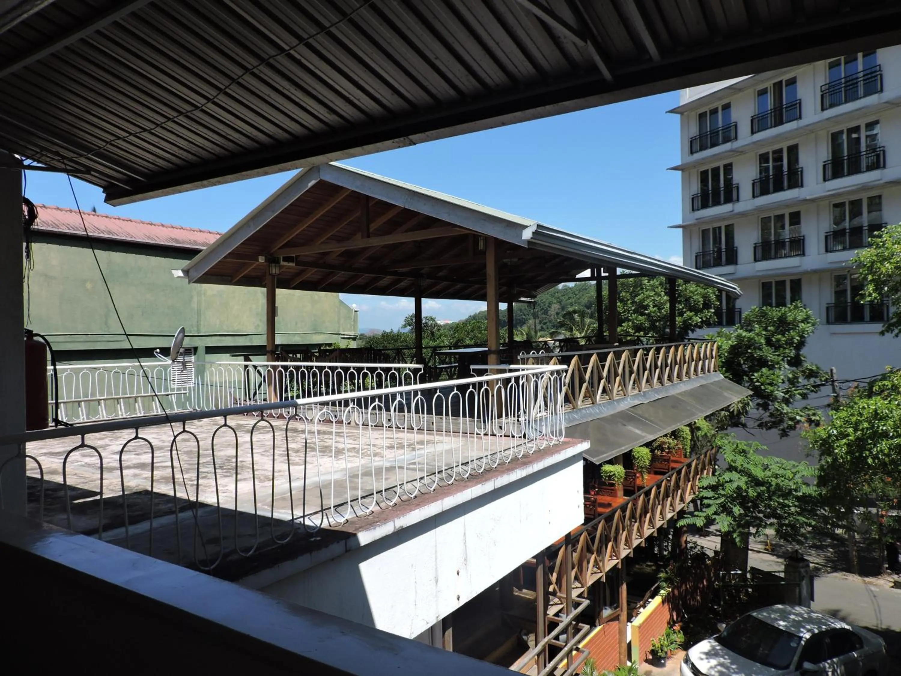 Balcony/Terrace in Hotel Mango Garden