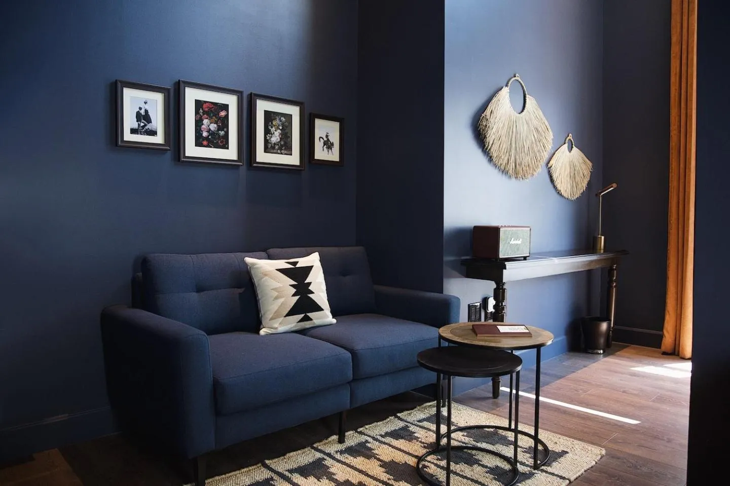 Seating area in Gravity Haus Denver