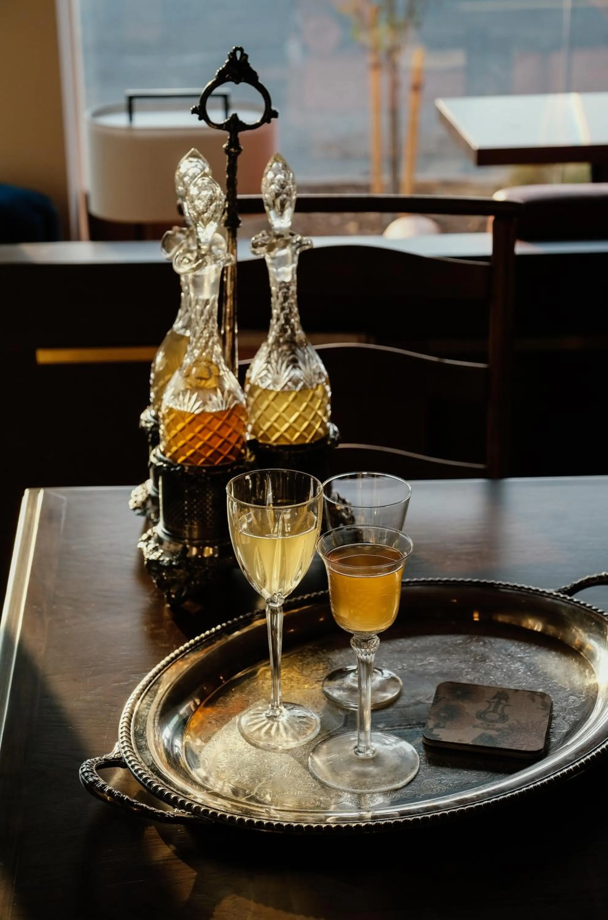 Food and drinks in Gravity Haus Denver