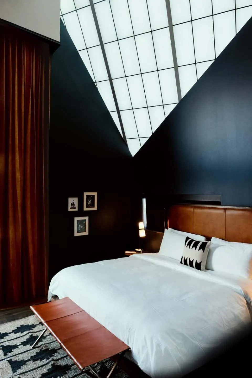 Bed in Gravity Haus Denver