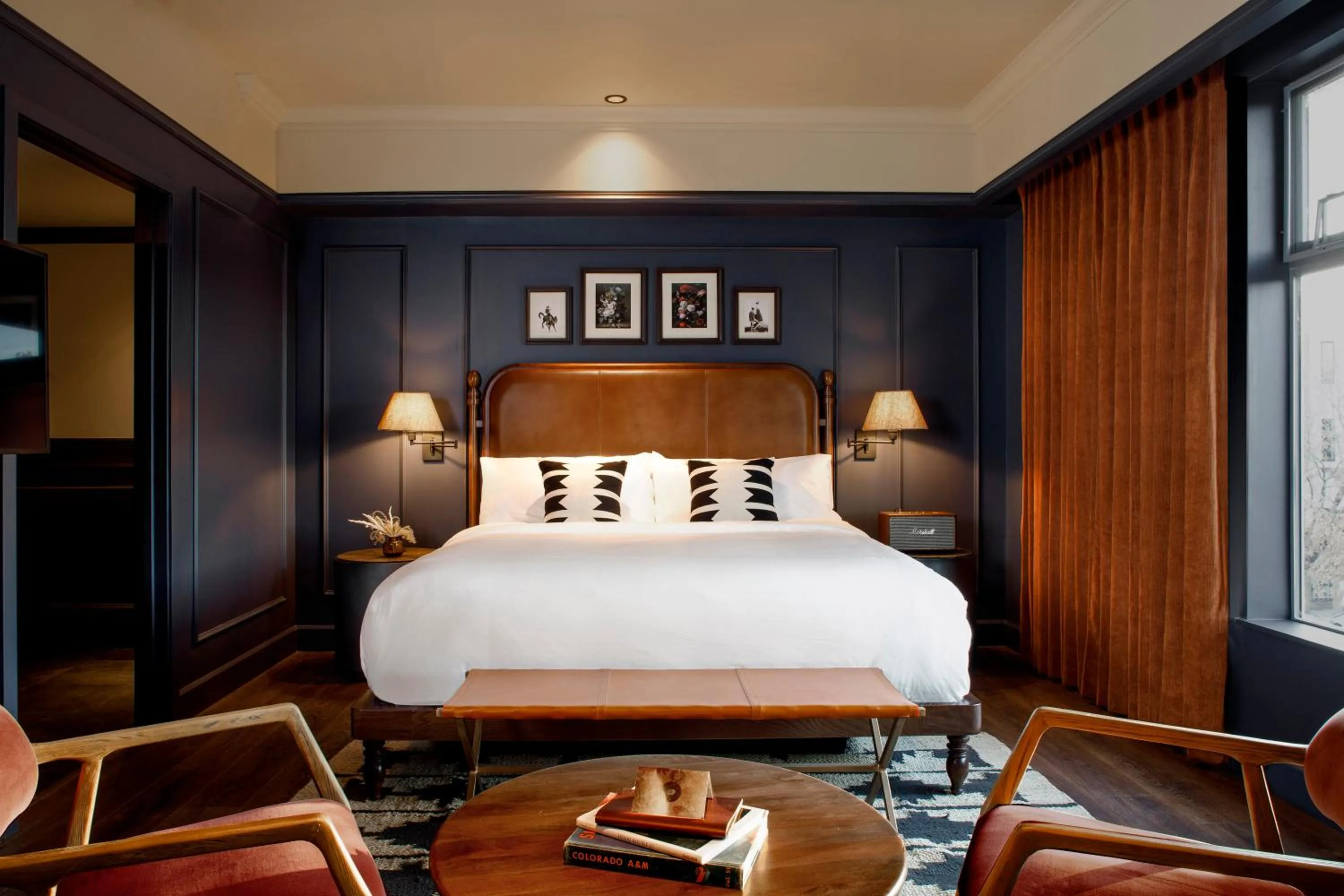 Bed in Gravity Haus Denver