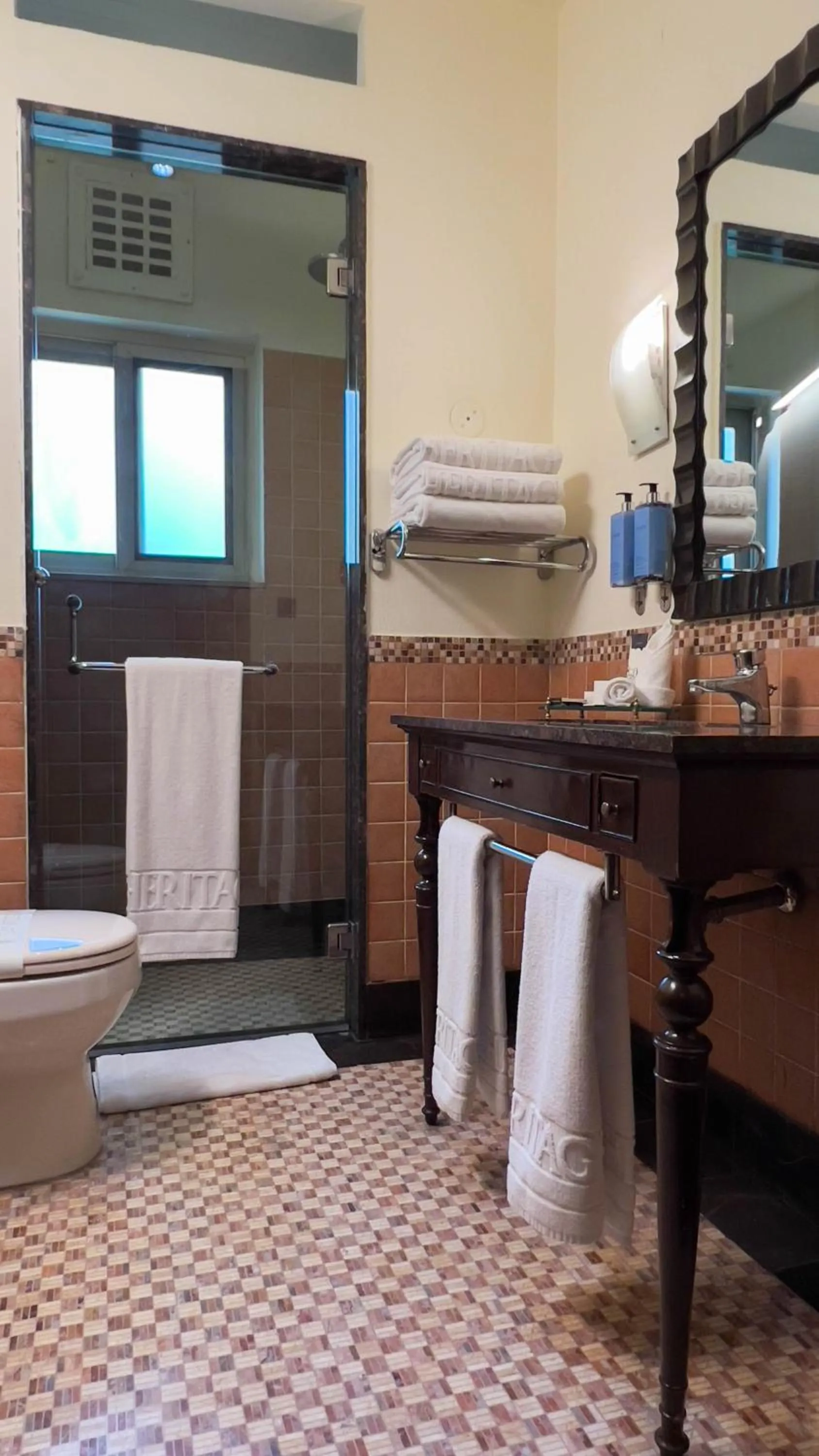 Bathroom in Heritage Luxury Suites All Suite Hotel