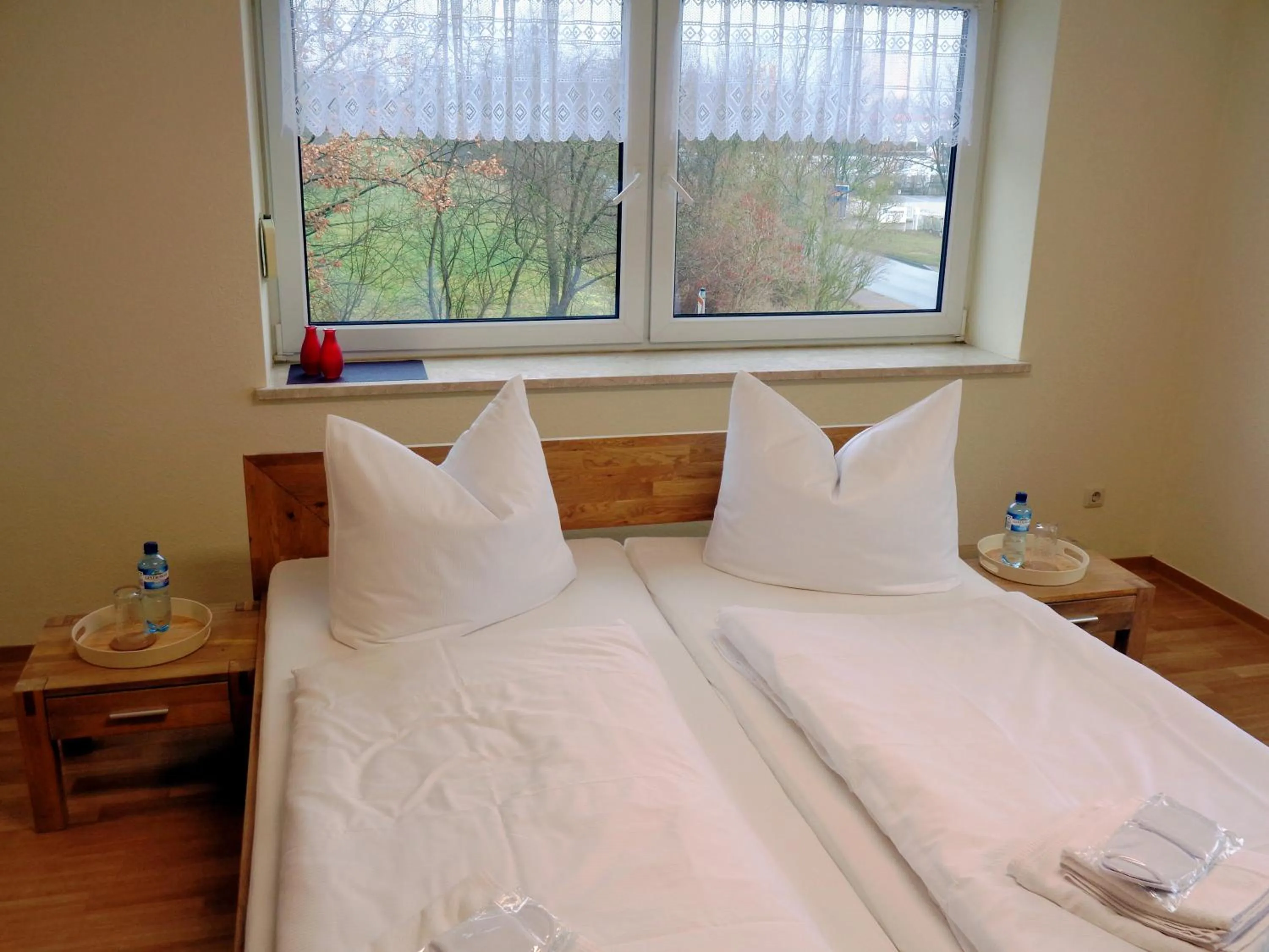 Bed in Gästehaus Schiemann