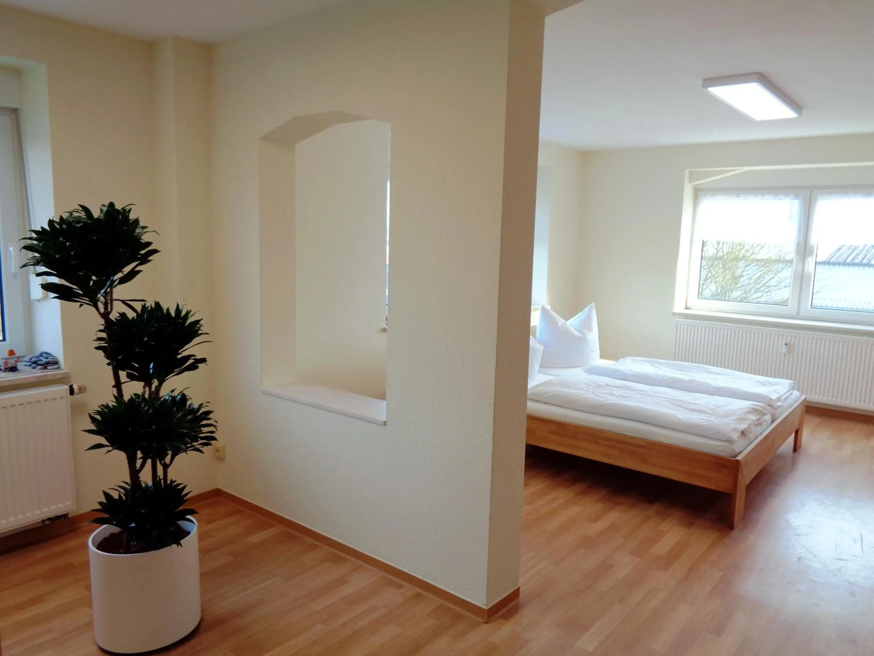 Bed in Gästehaus Schiemann