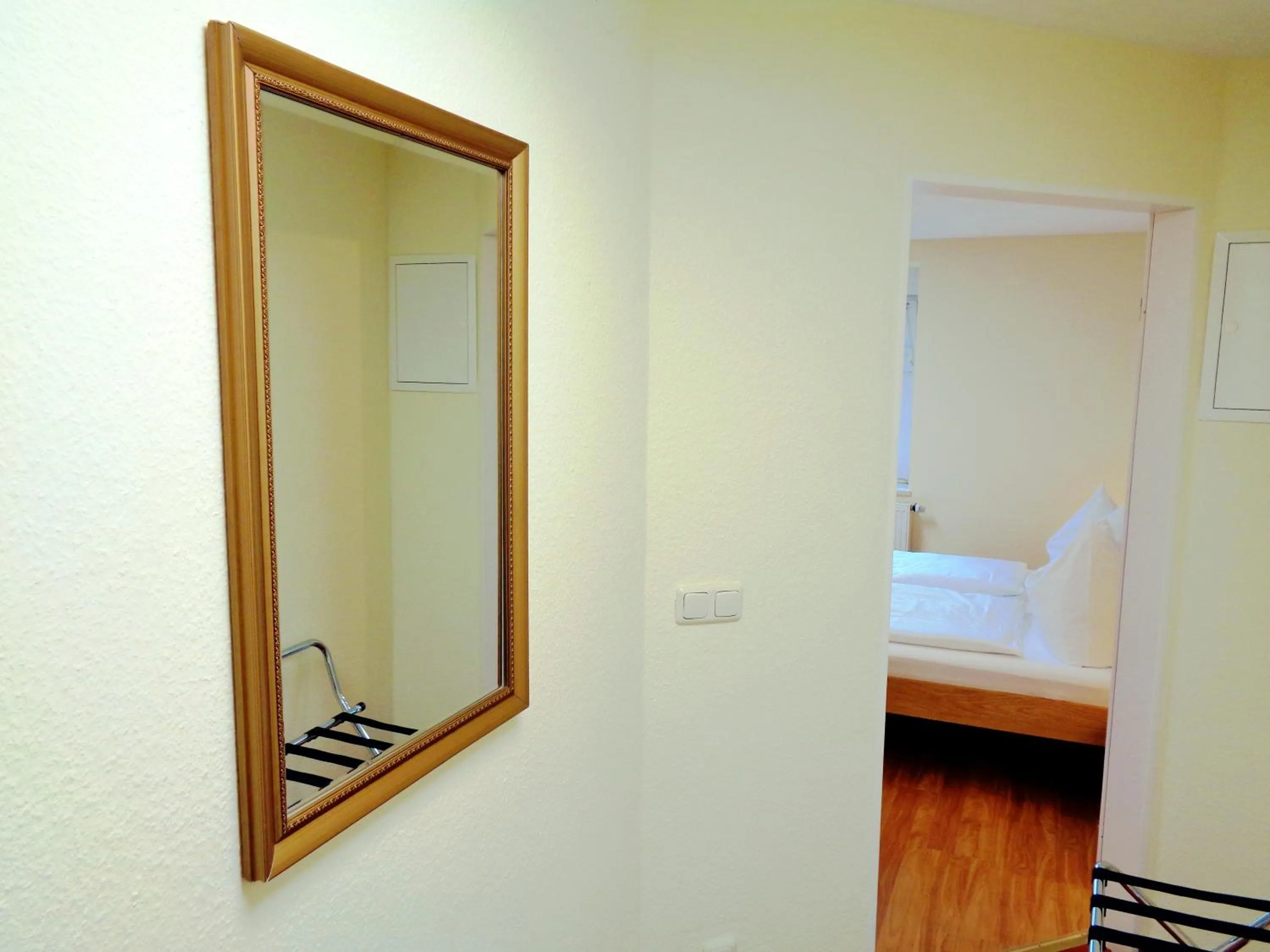 Bed in Gästehaus Schiemann