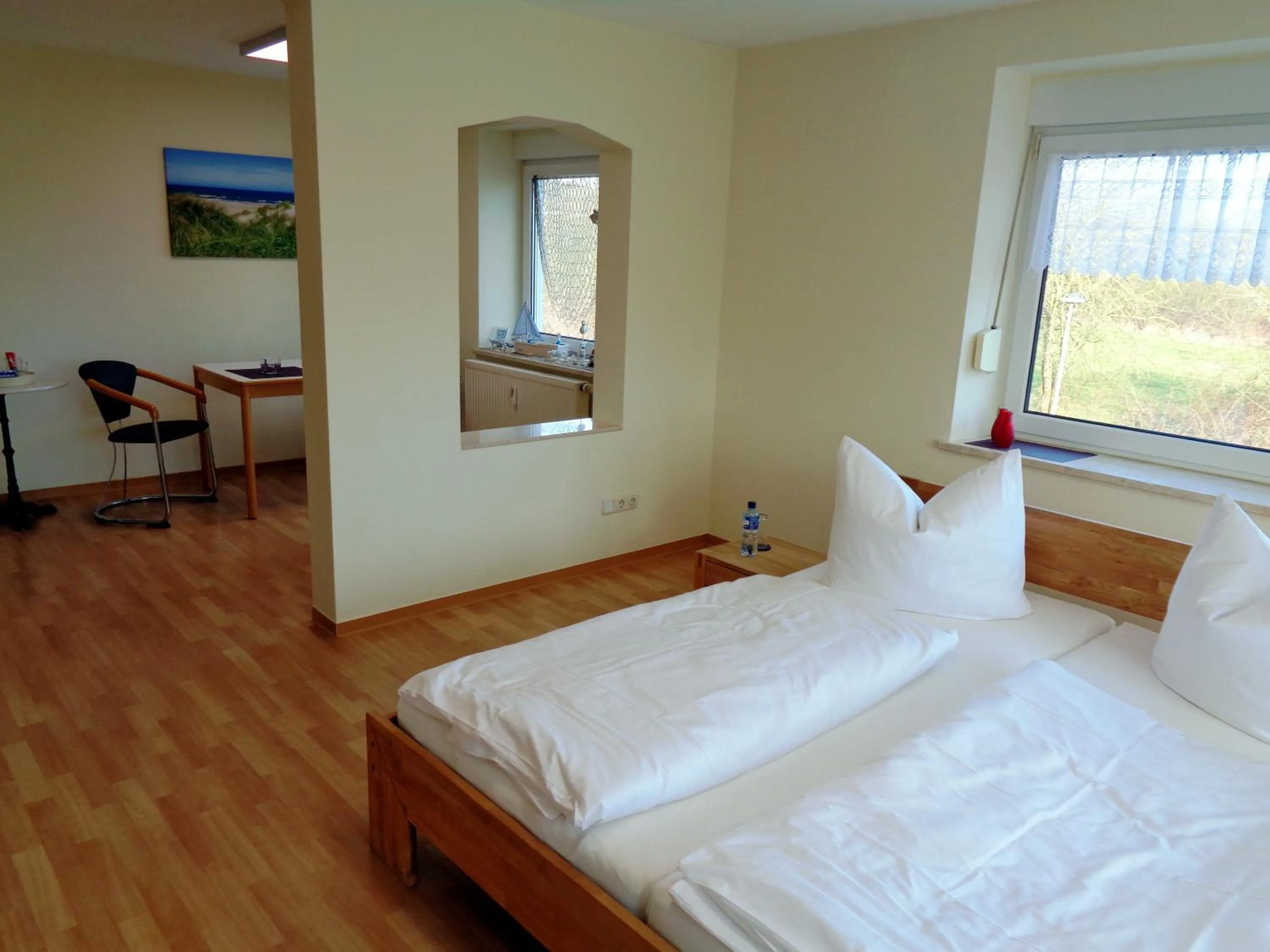 Bed in Gästehaus Schiemann