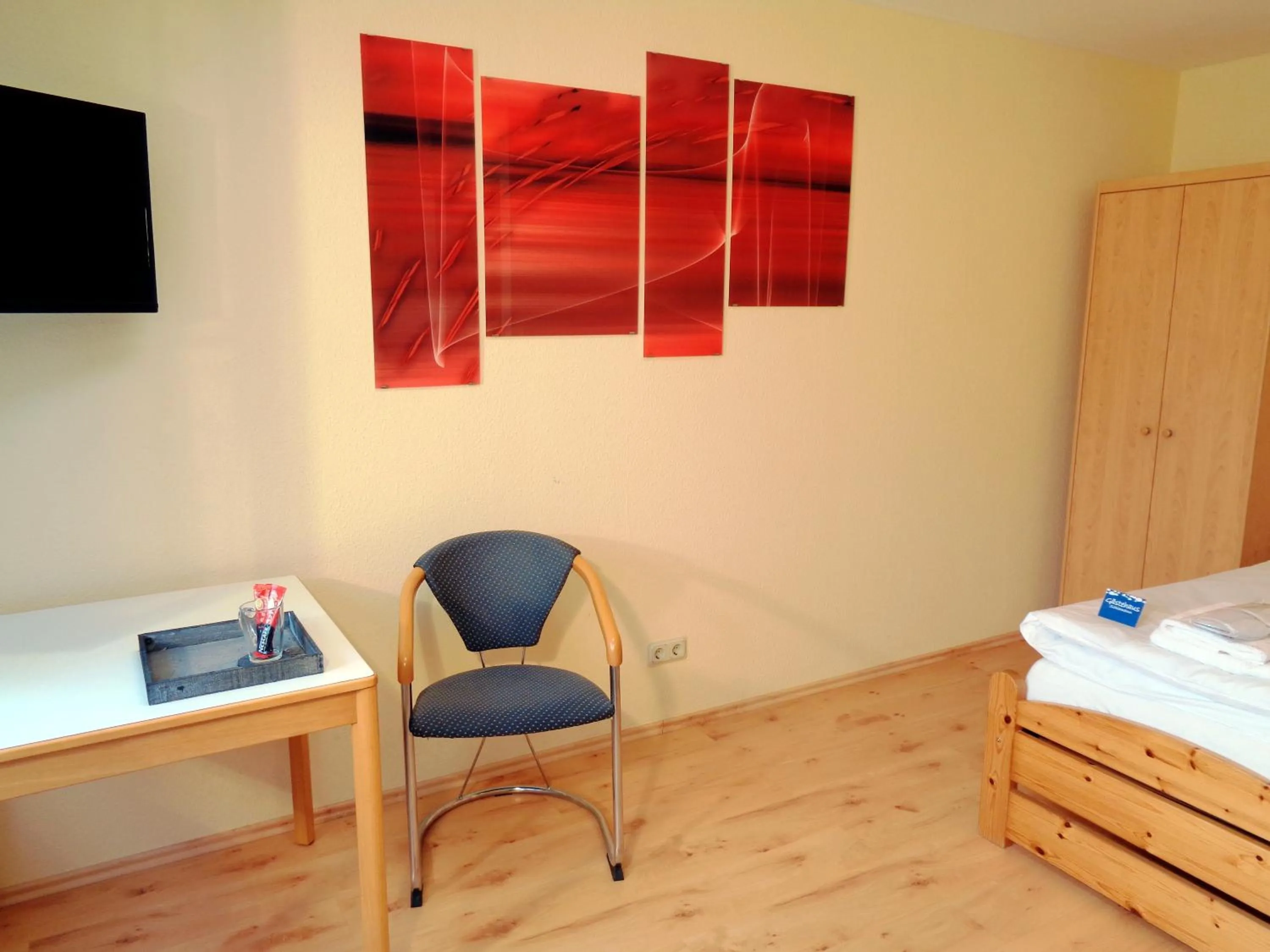 Bed in Gästehaus Schiemann