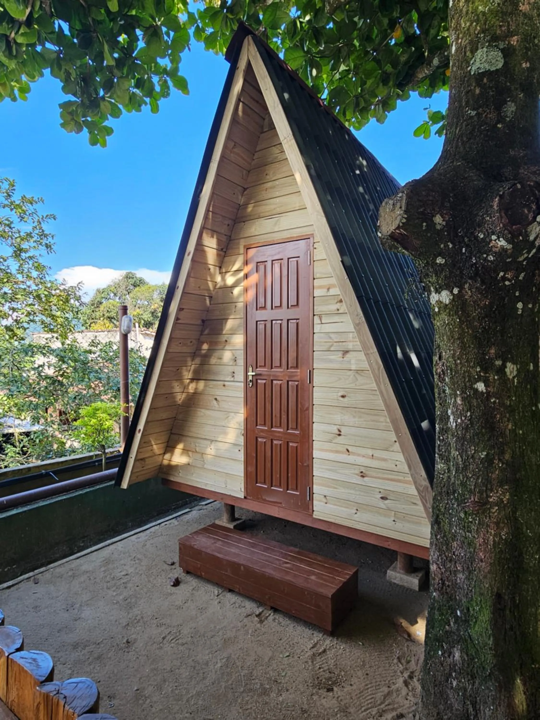 Facade/entrance in Raio de Sol pousada & camping