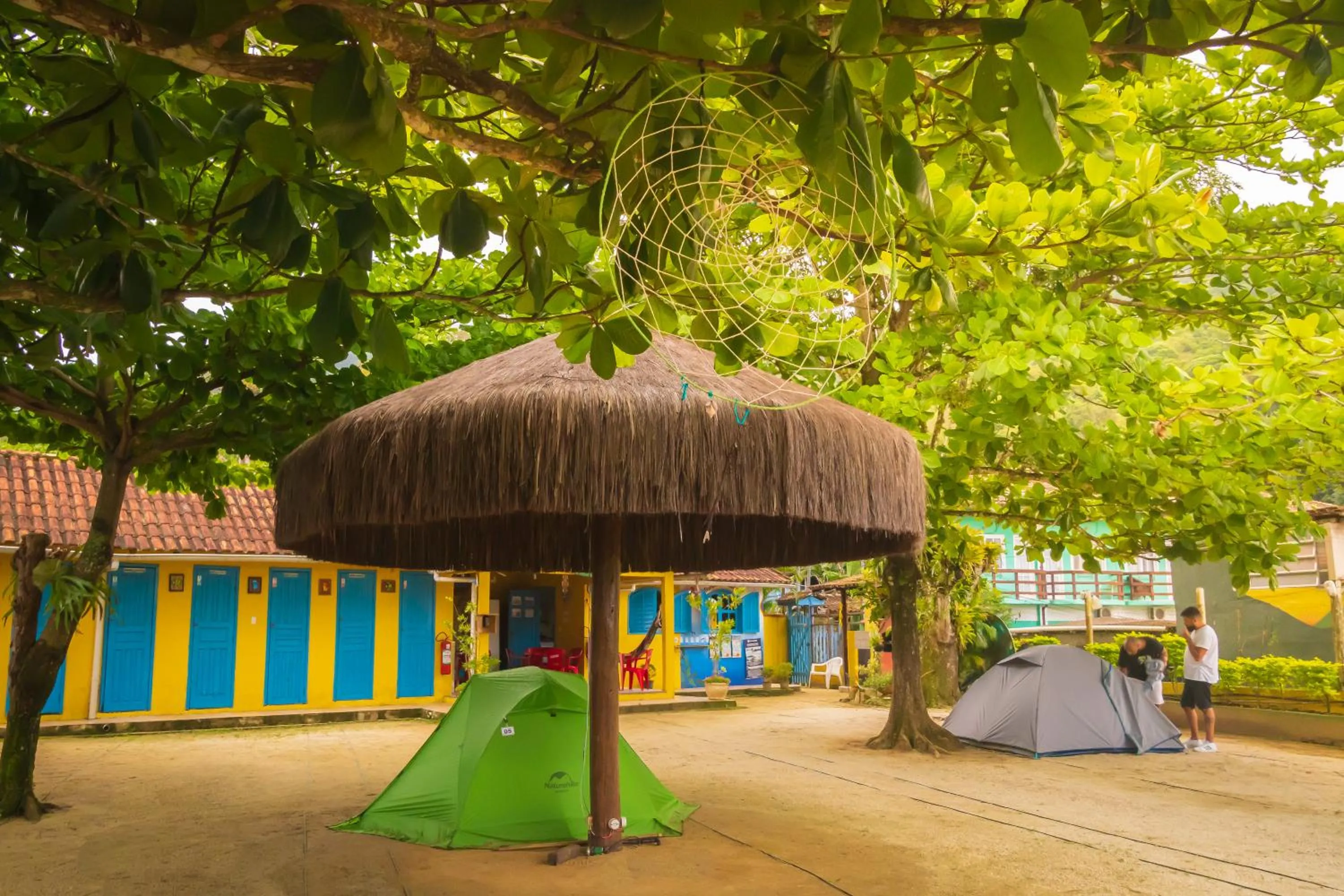 Garden view in Raio de Sol pousada & camping