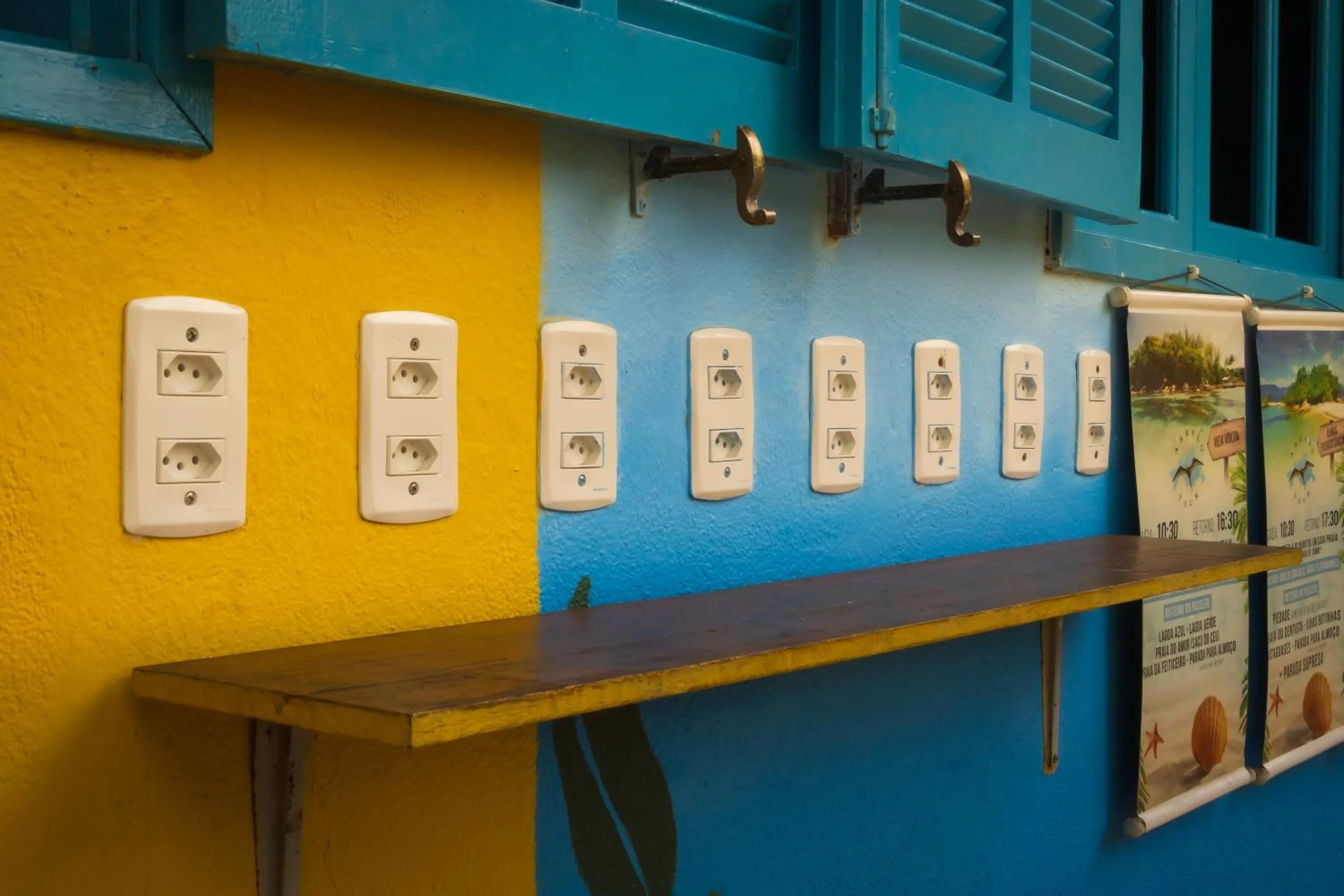 Lobby or reception in Raio de Sol pousada & camping