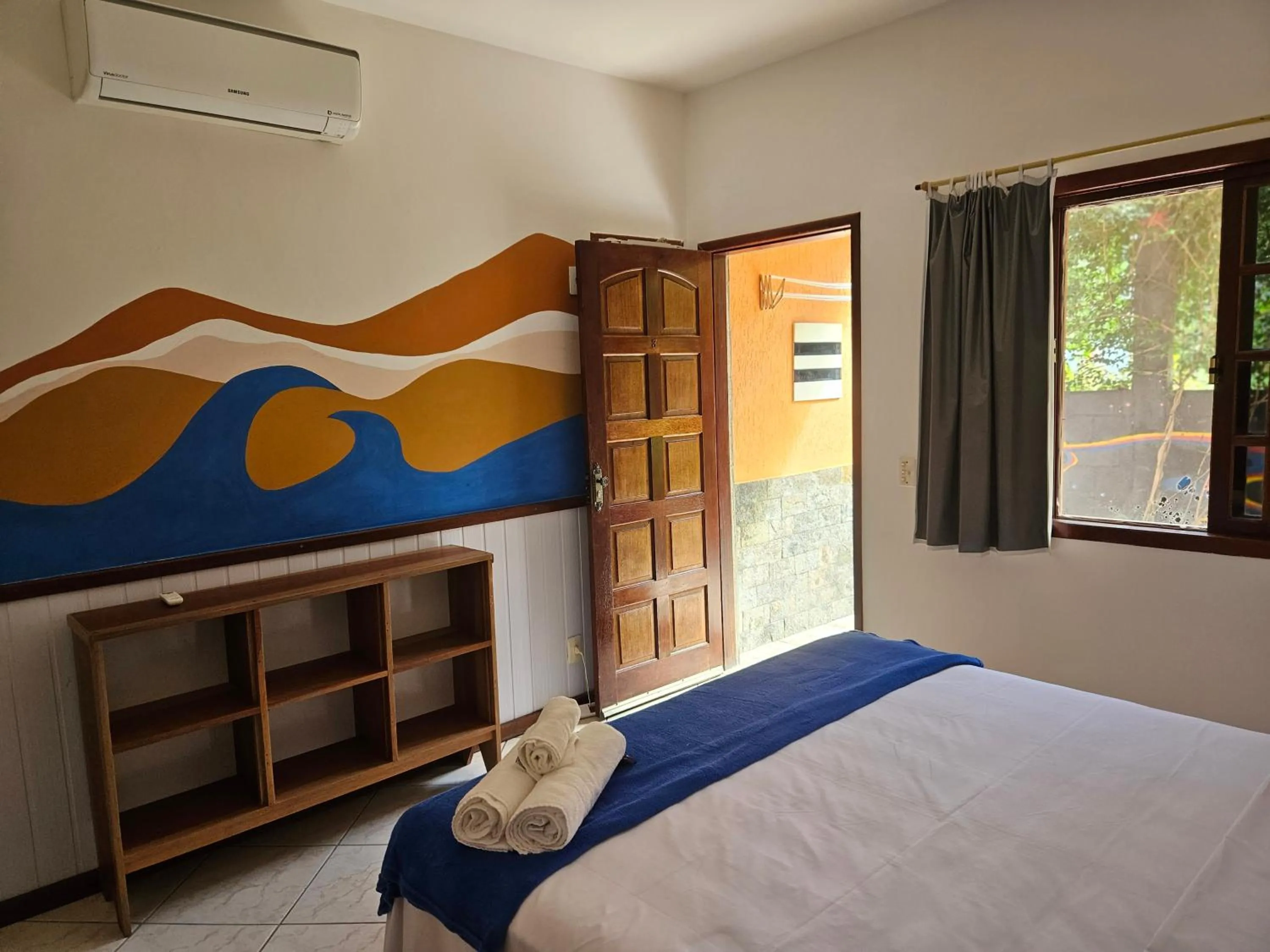 Bed in Raio de Sol pousada & camping