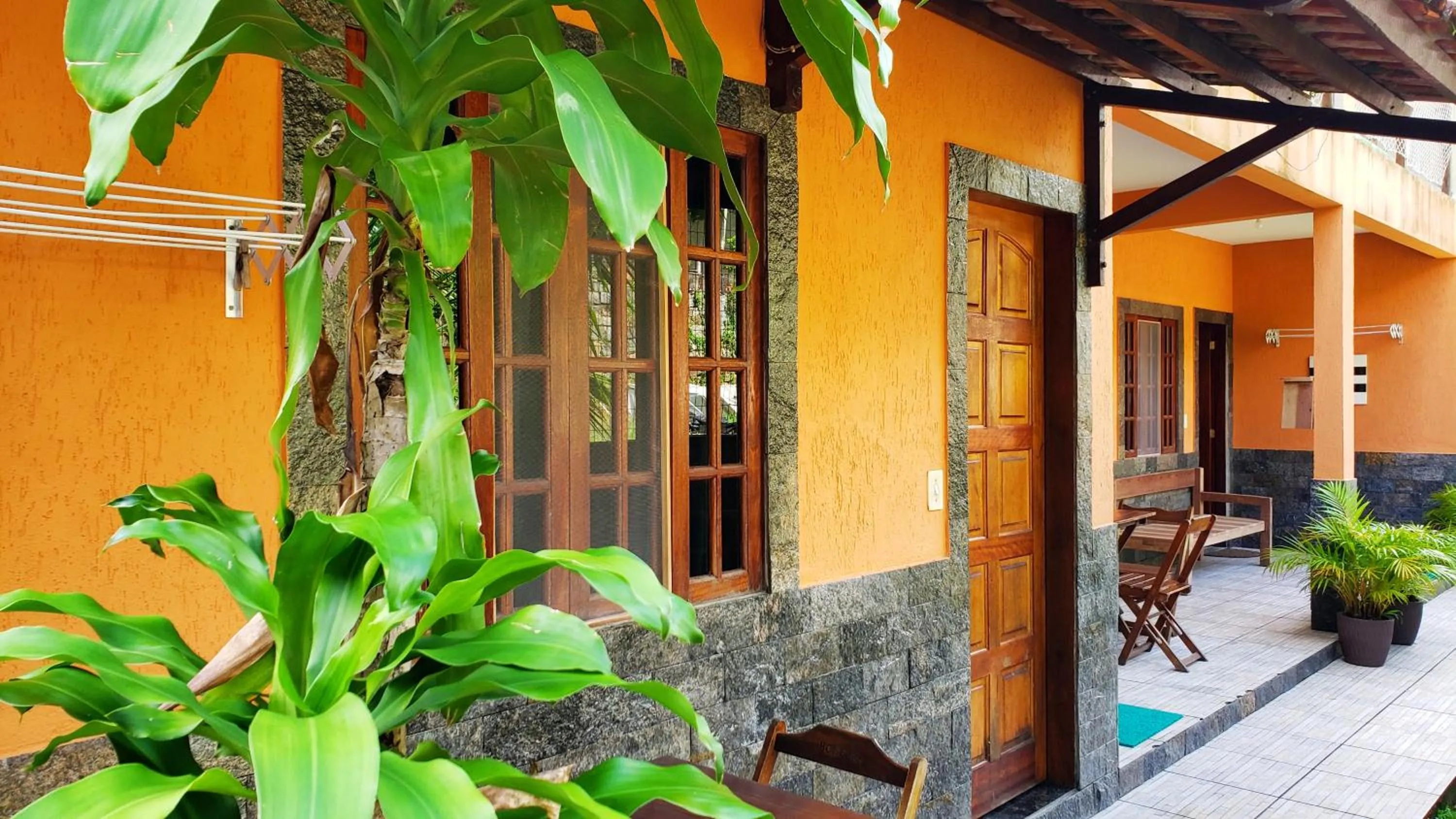 Patio in Raio de Sol pousada & camping