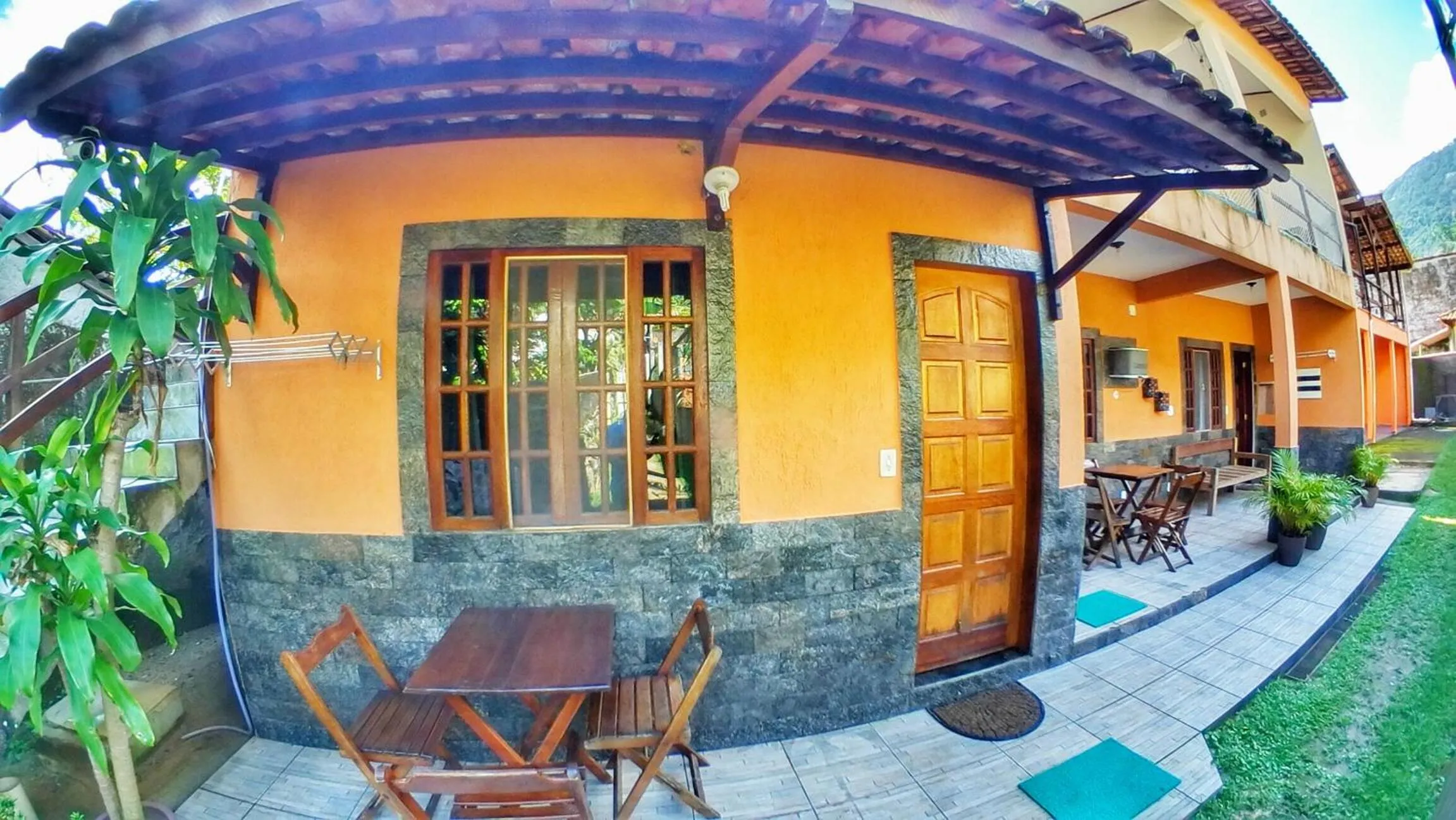 Patio in Raio de Sol pousada & camping