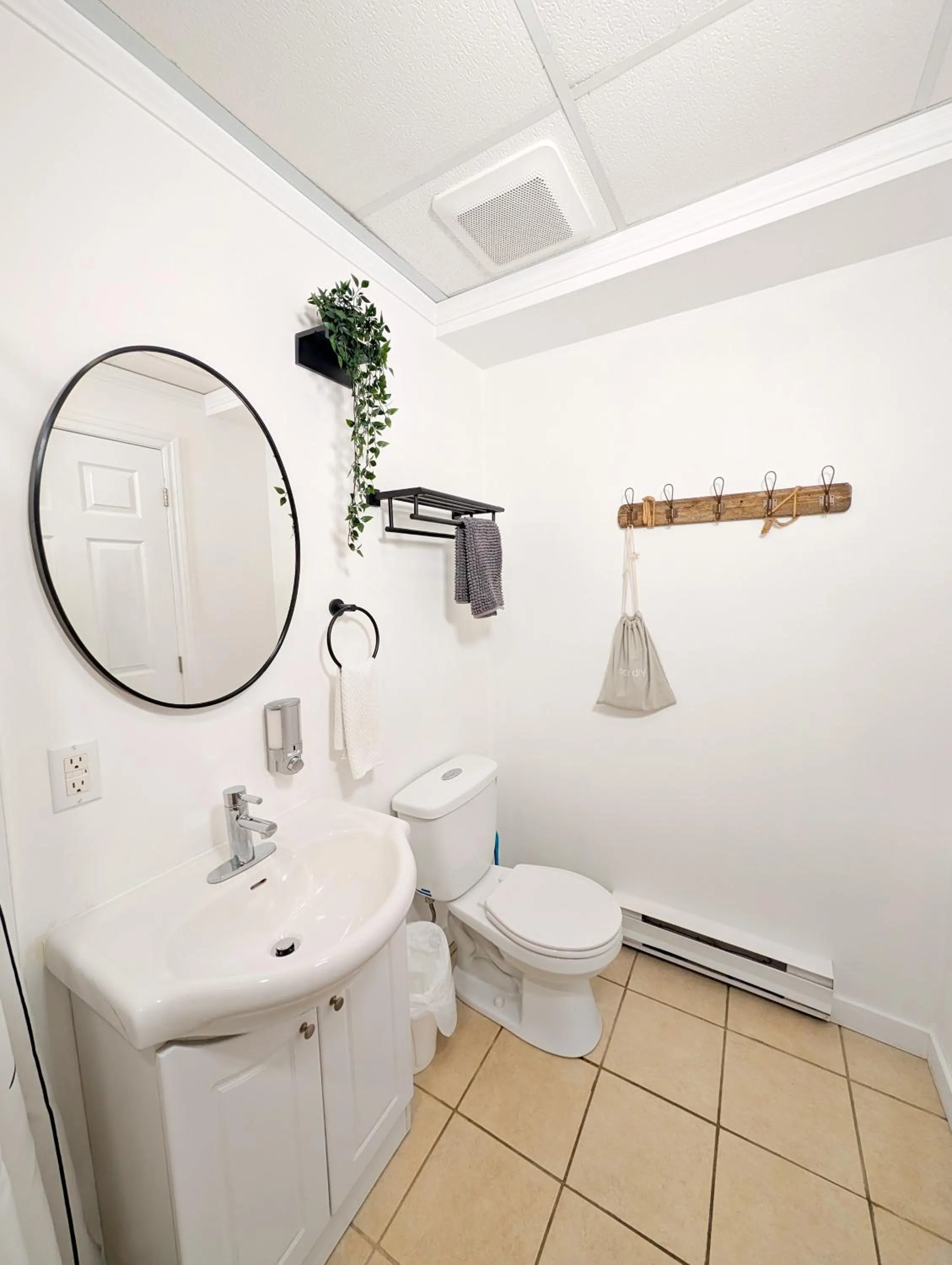 Bathroom in Hébergement Harvey