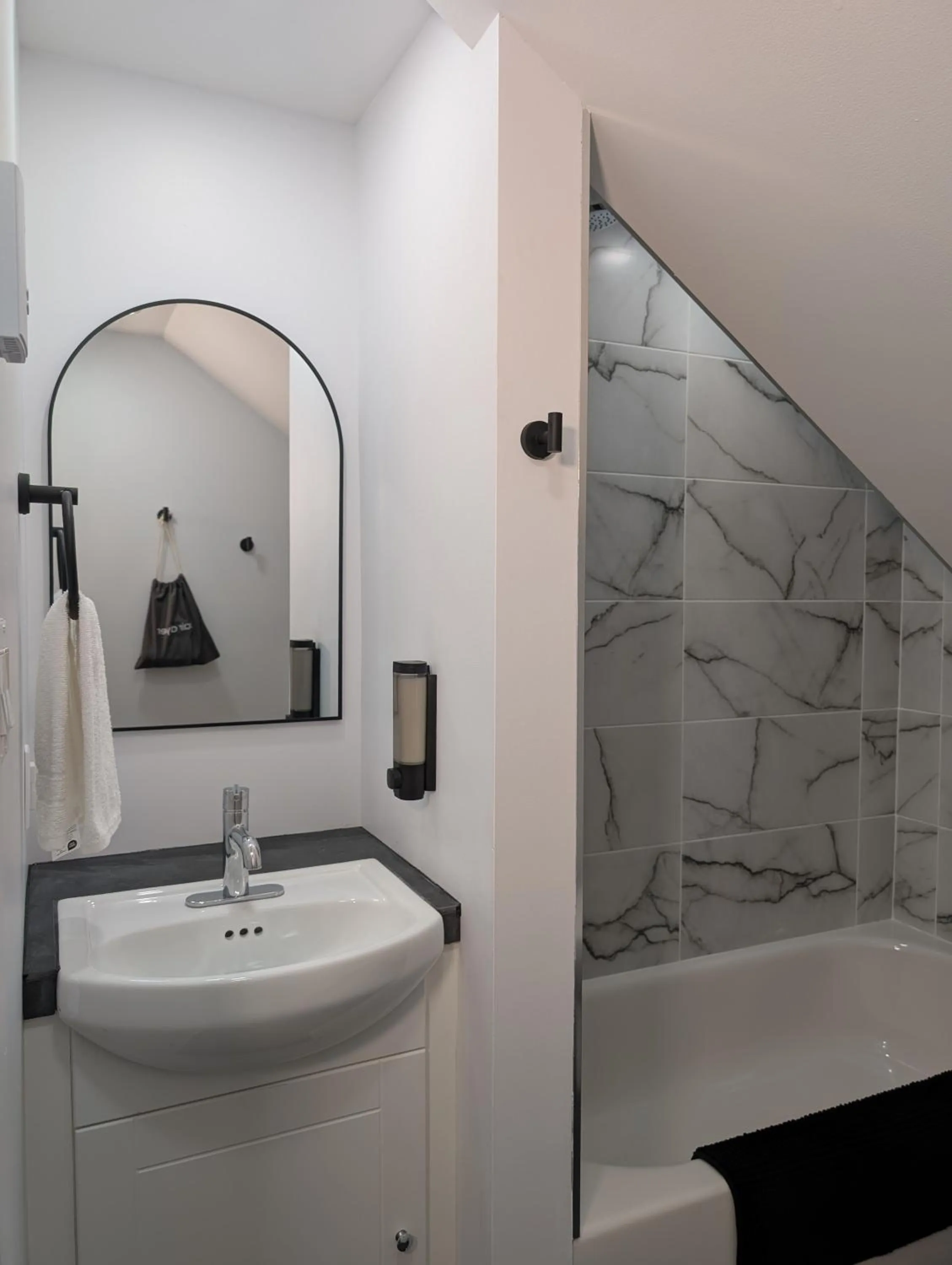 Bathroom in Hébergement Harvey