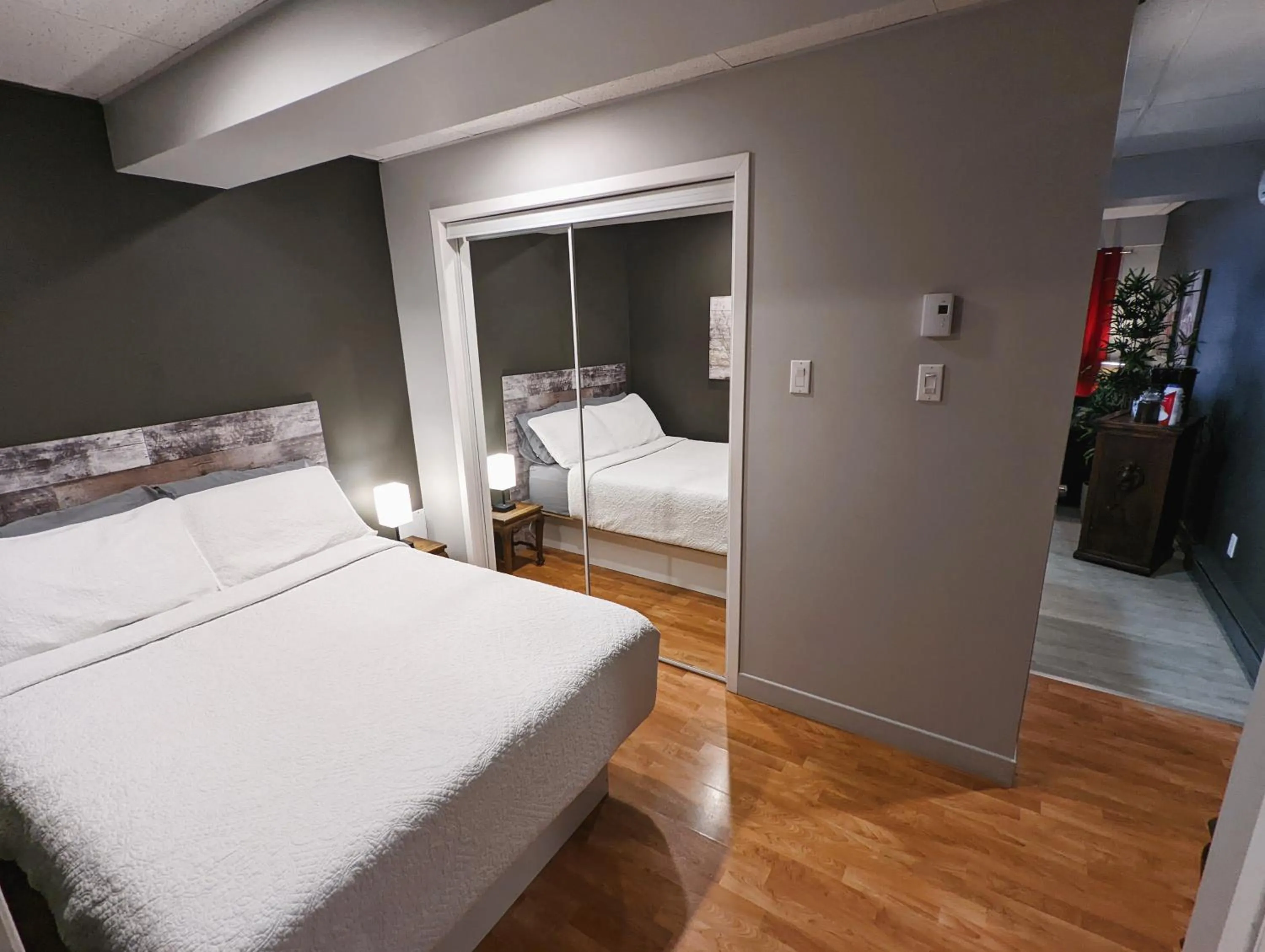 Bed in Hébergement Harvey