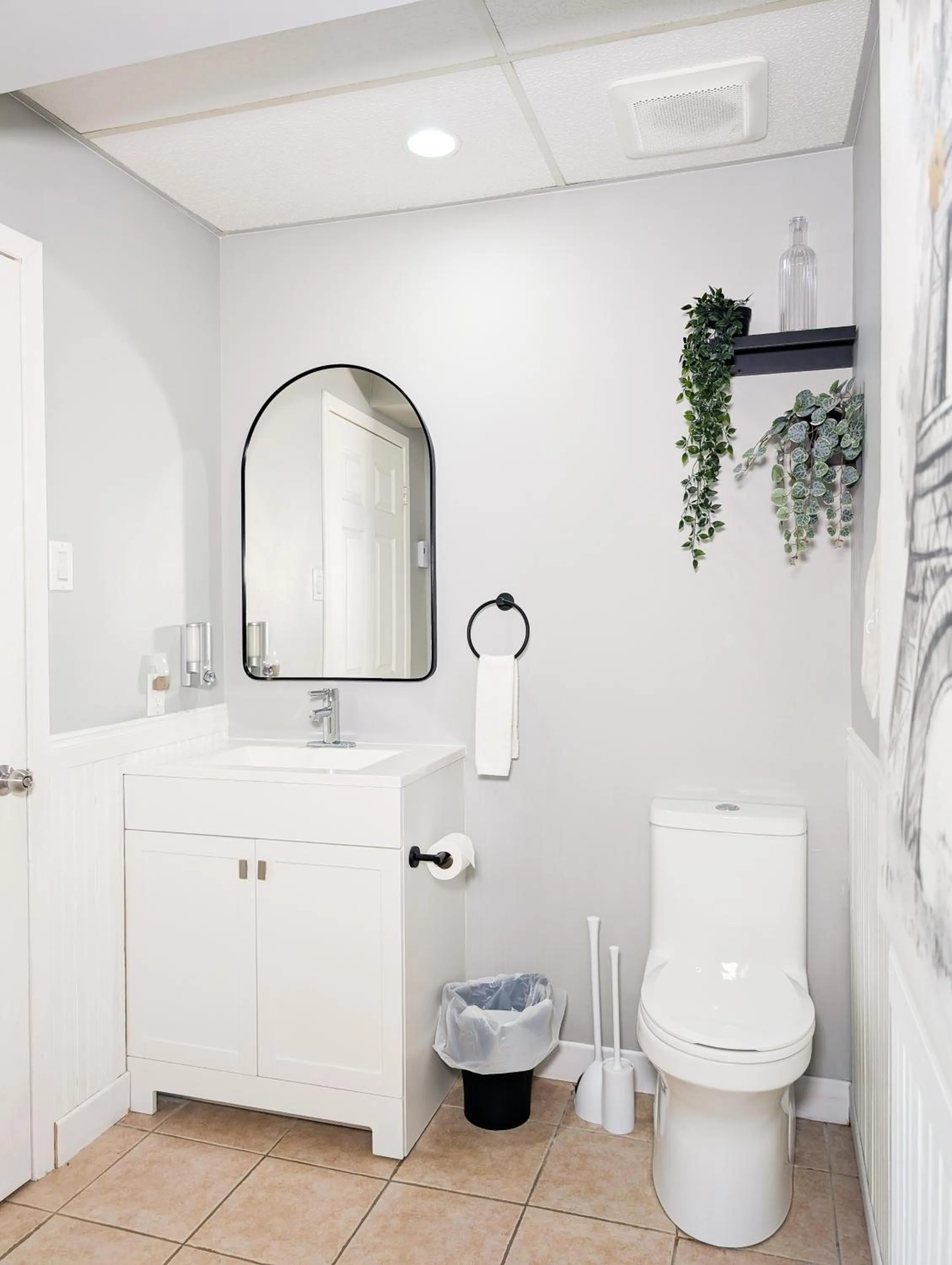 Bathroom in Hébergement Harvey