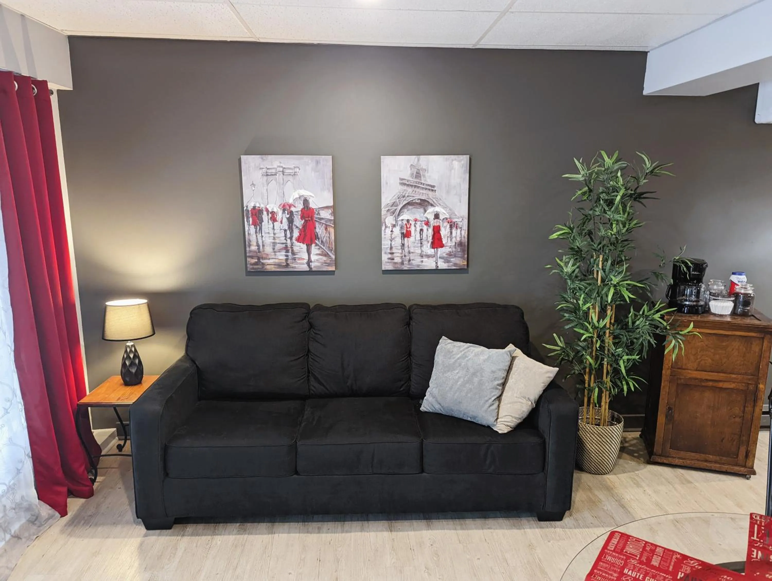 Living room in Hébergement Harvey