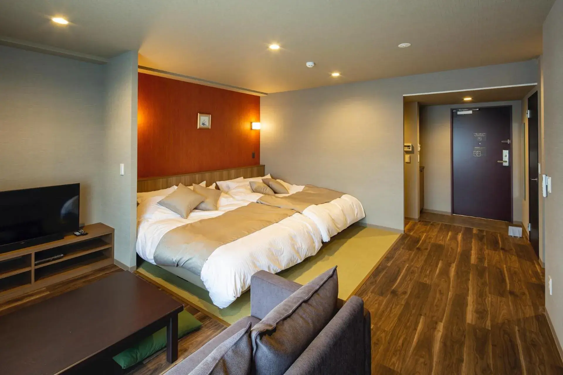 Twin Room with Balcony in Hotel Imari Aioibashi Bettei Twin Room with Balcony in Hotel Imari Aioibashi Bettei