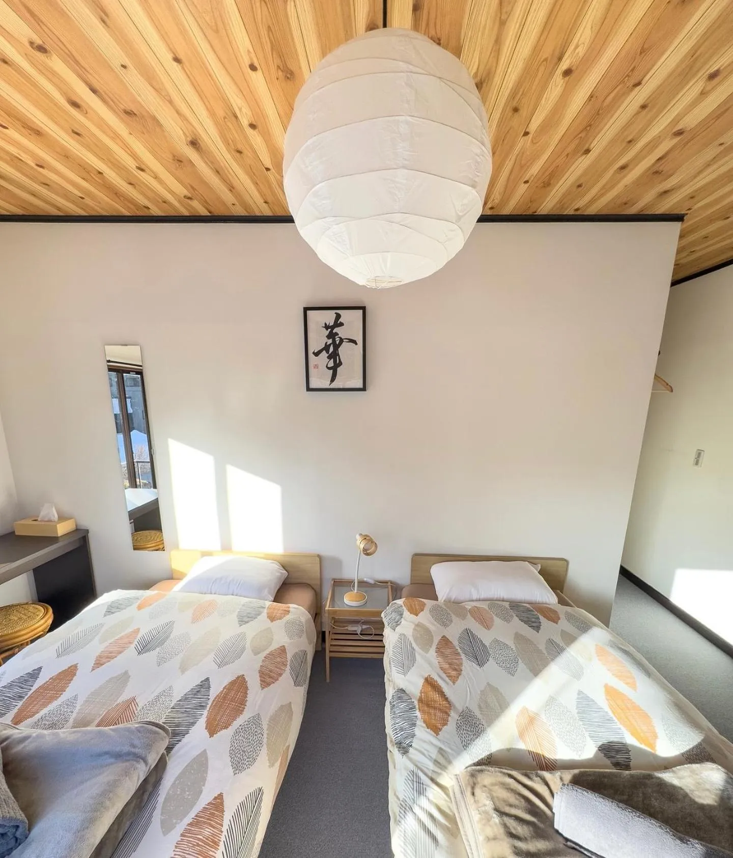 Bed in Myoko House