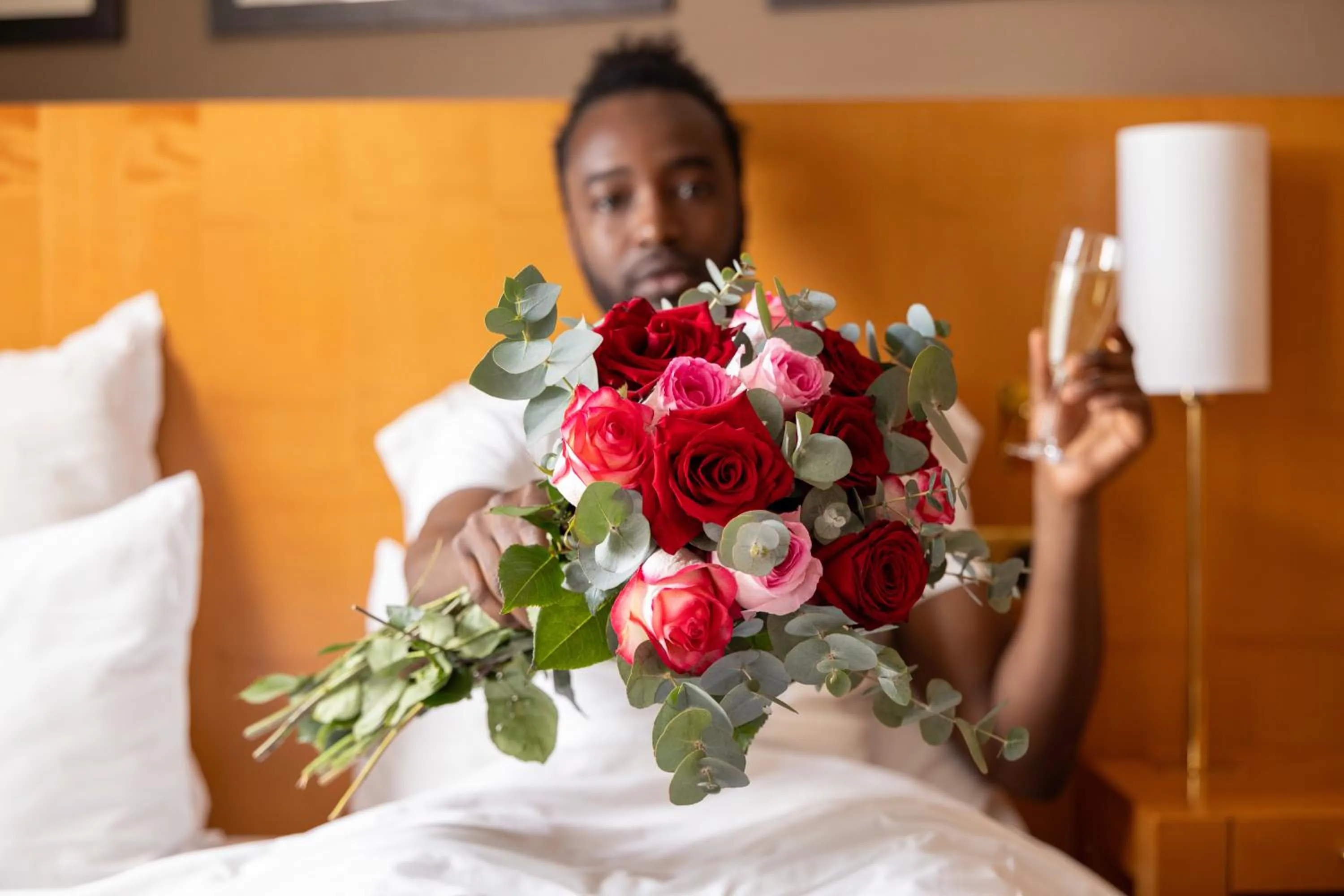 People, Bed in Royal Saint Michel