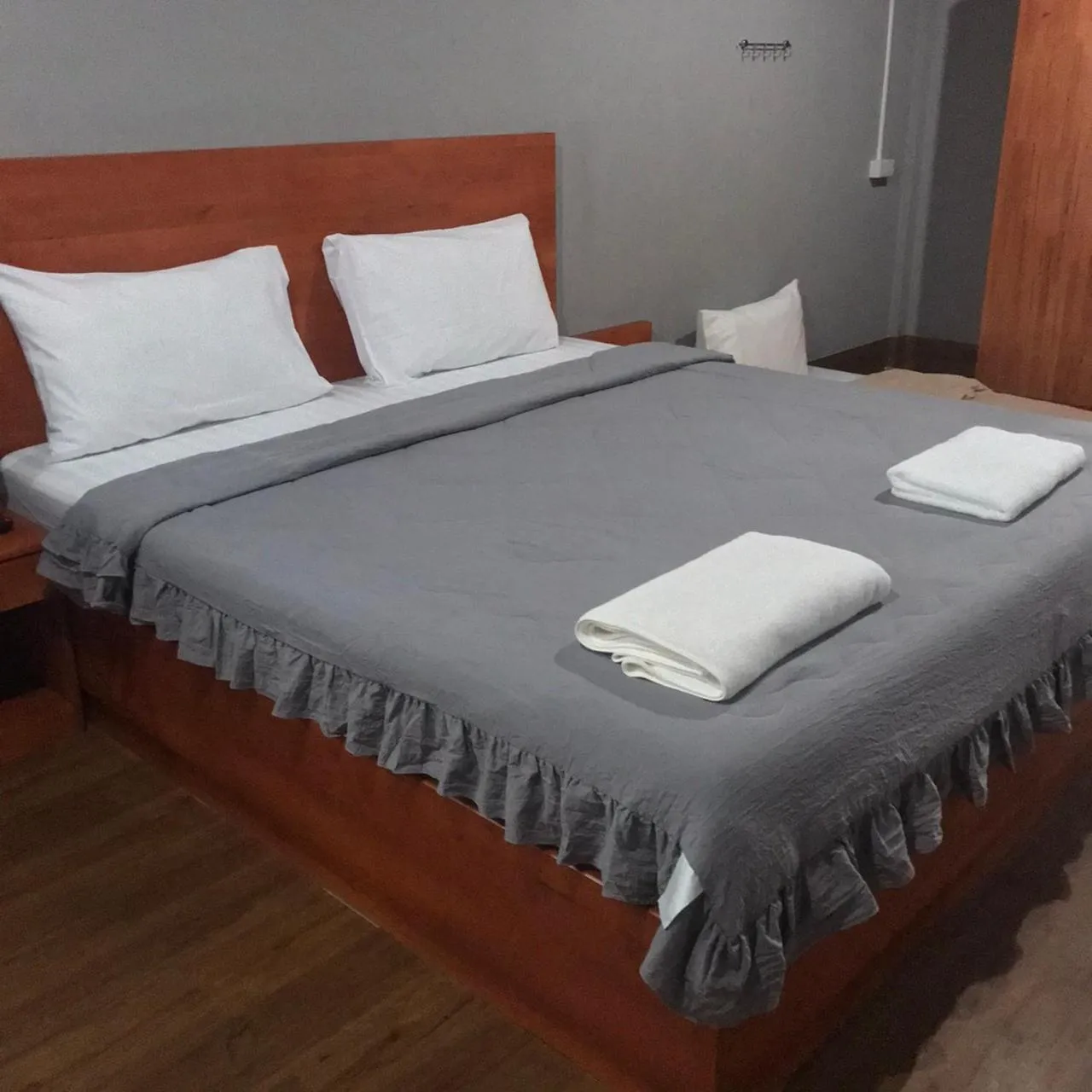Bed in Aladdin Guest House