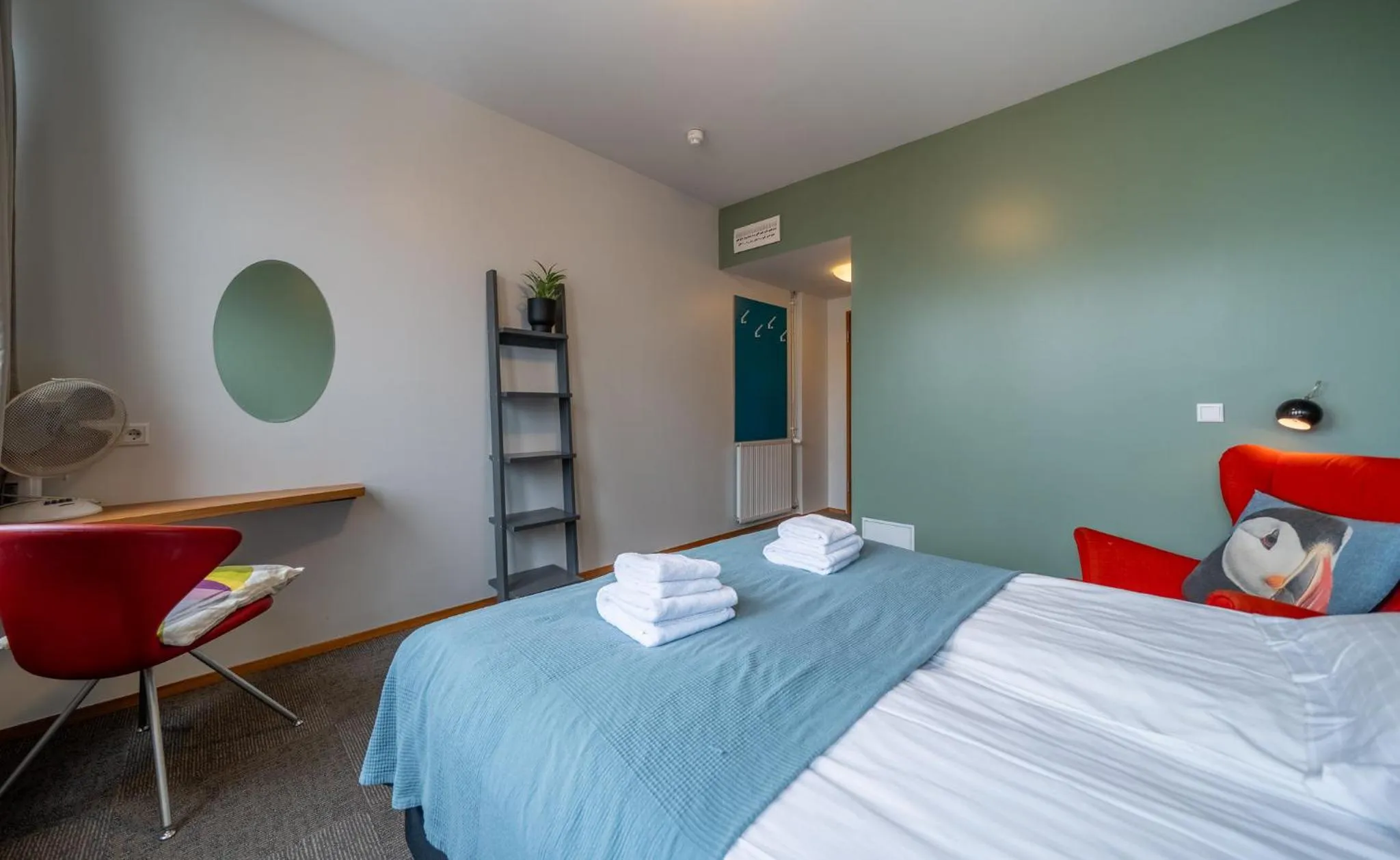 Bedroom, Bed in Loft - HI Eco Hostel