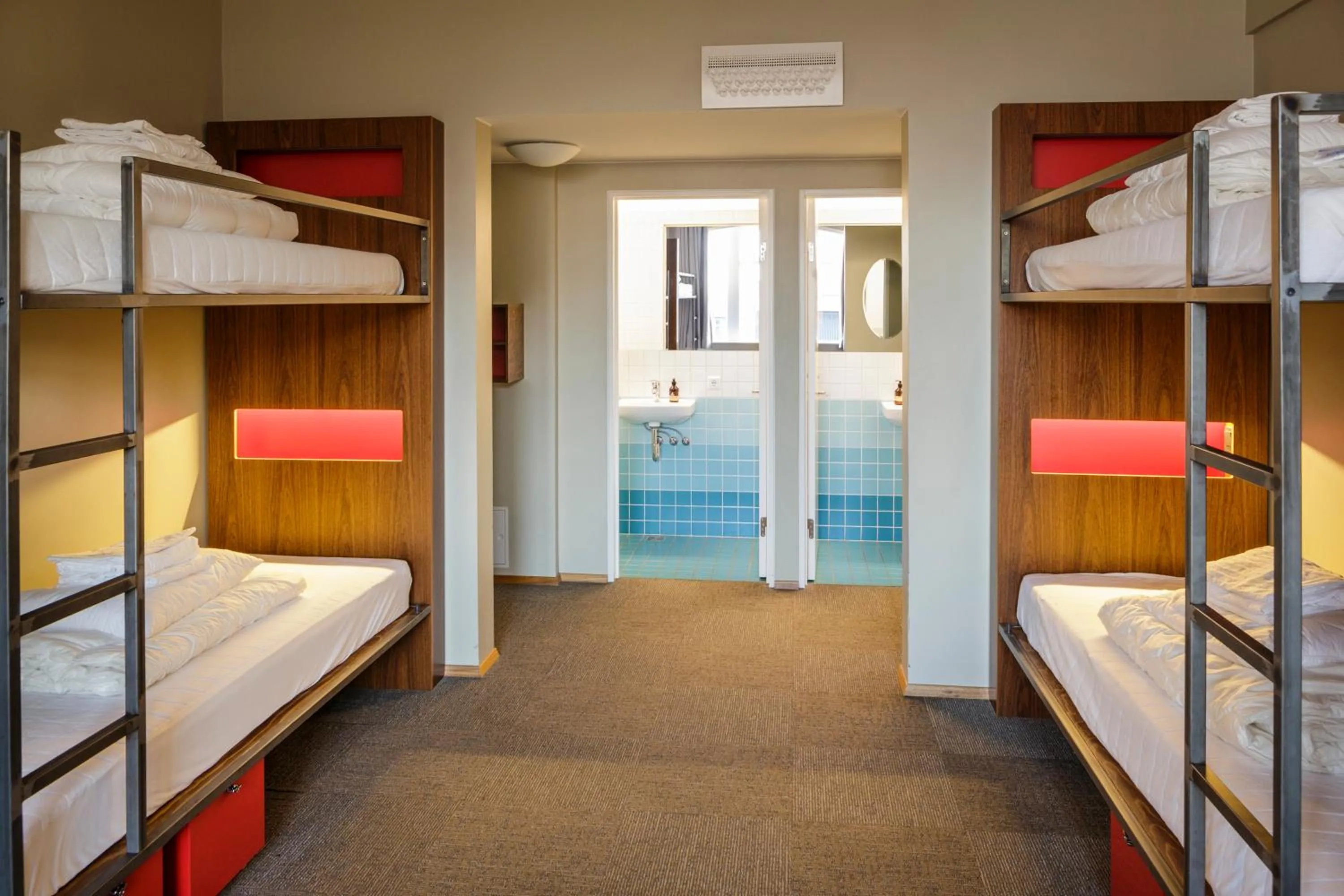 Bedroom, Bed in Loft - HI Eco Hostel