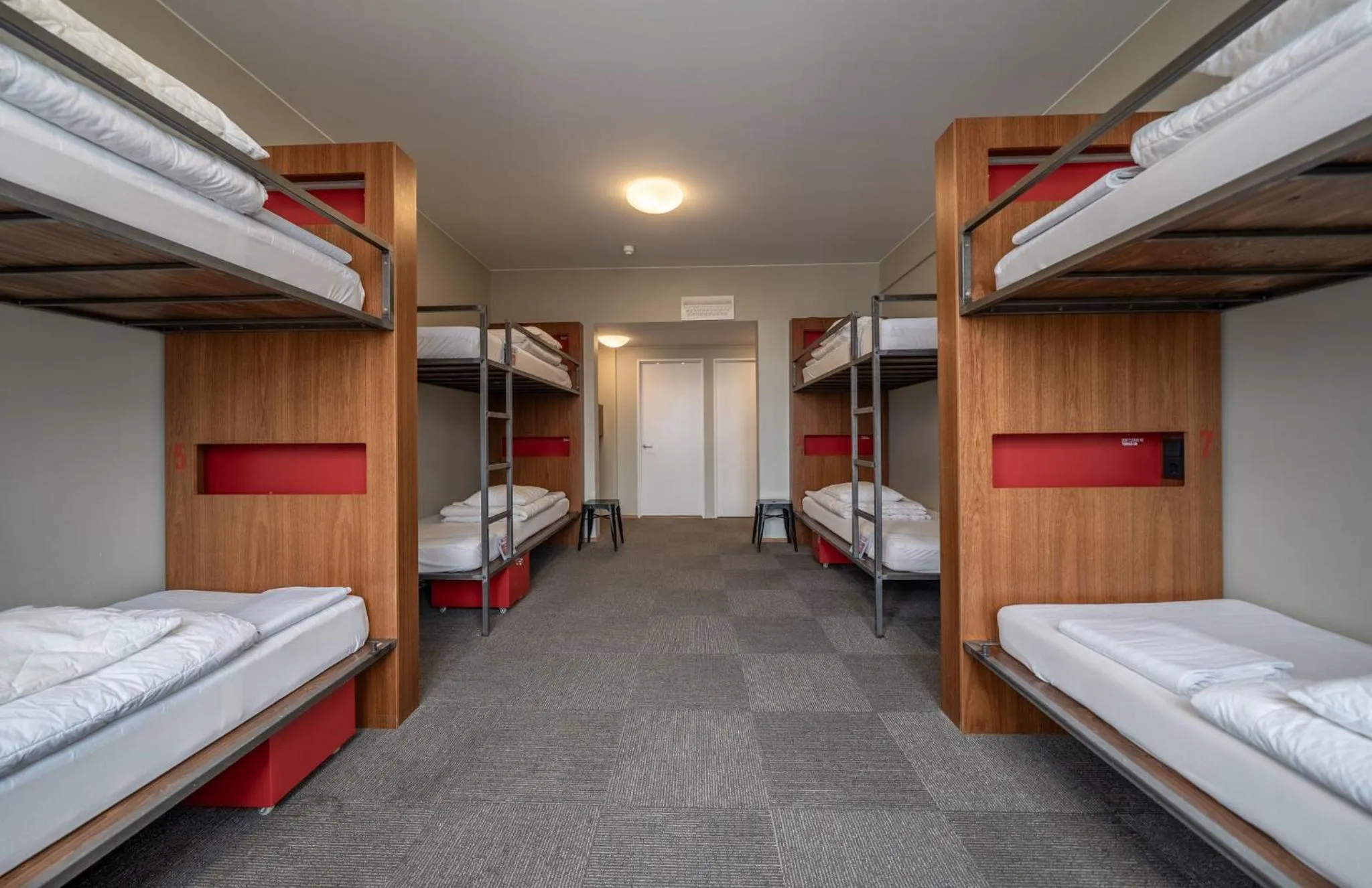 Bedroom, Bed in Loft - HI Eco Hostel