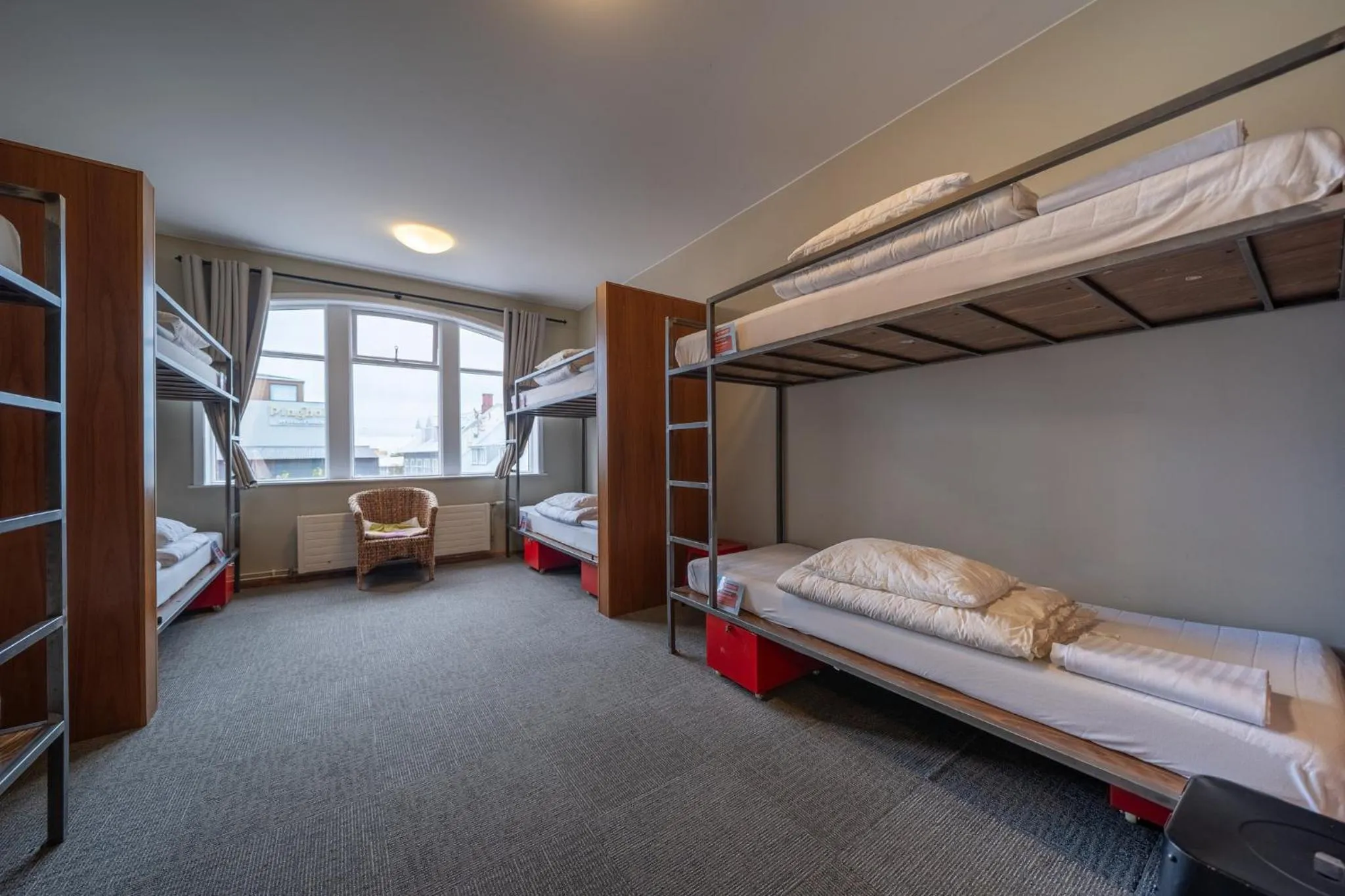 Bedroom, Bed in Loft - HI Eco Hostel