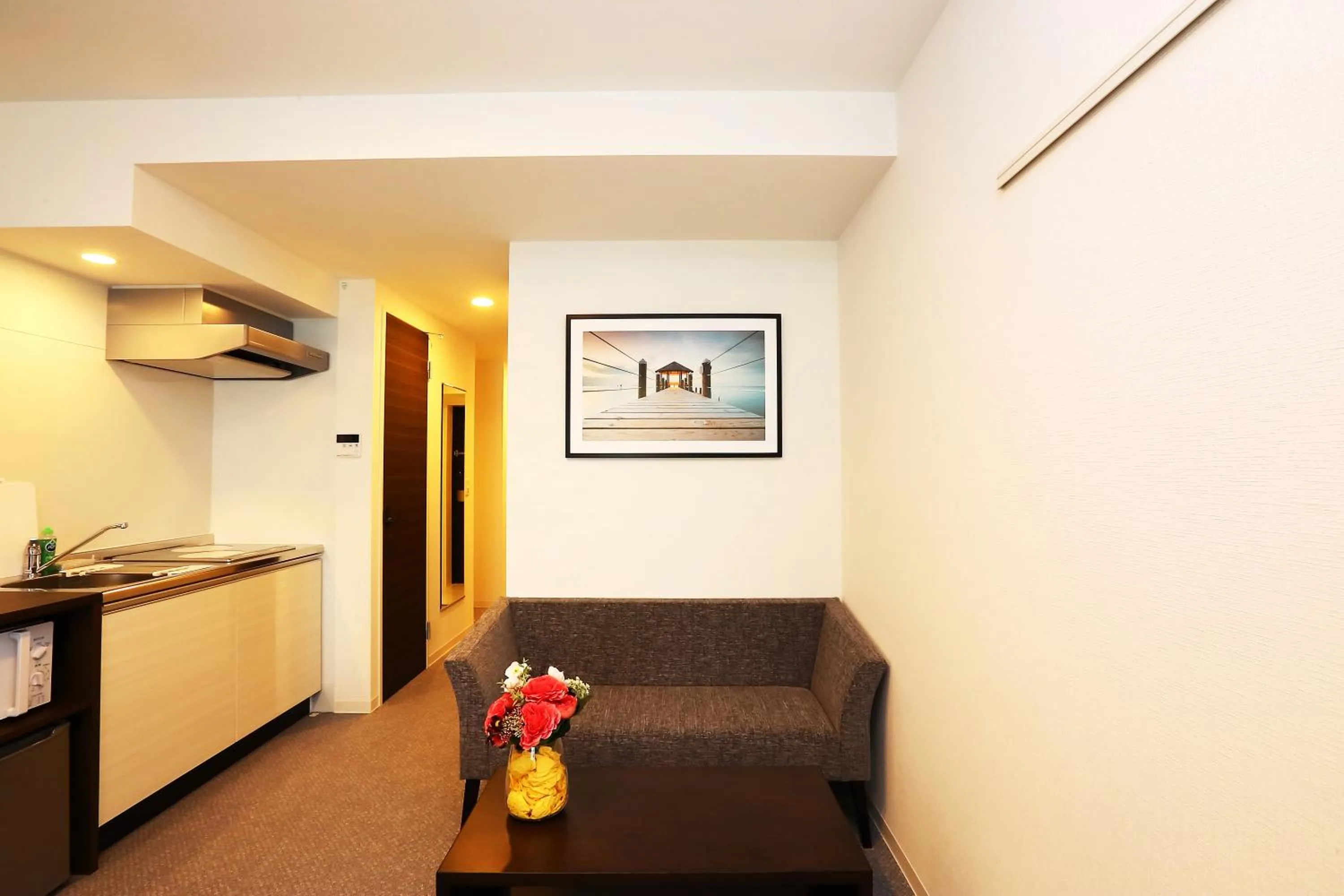 Living room in Marina Sunrise Osaka Bay