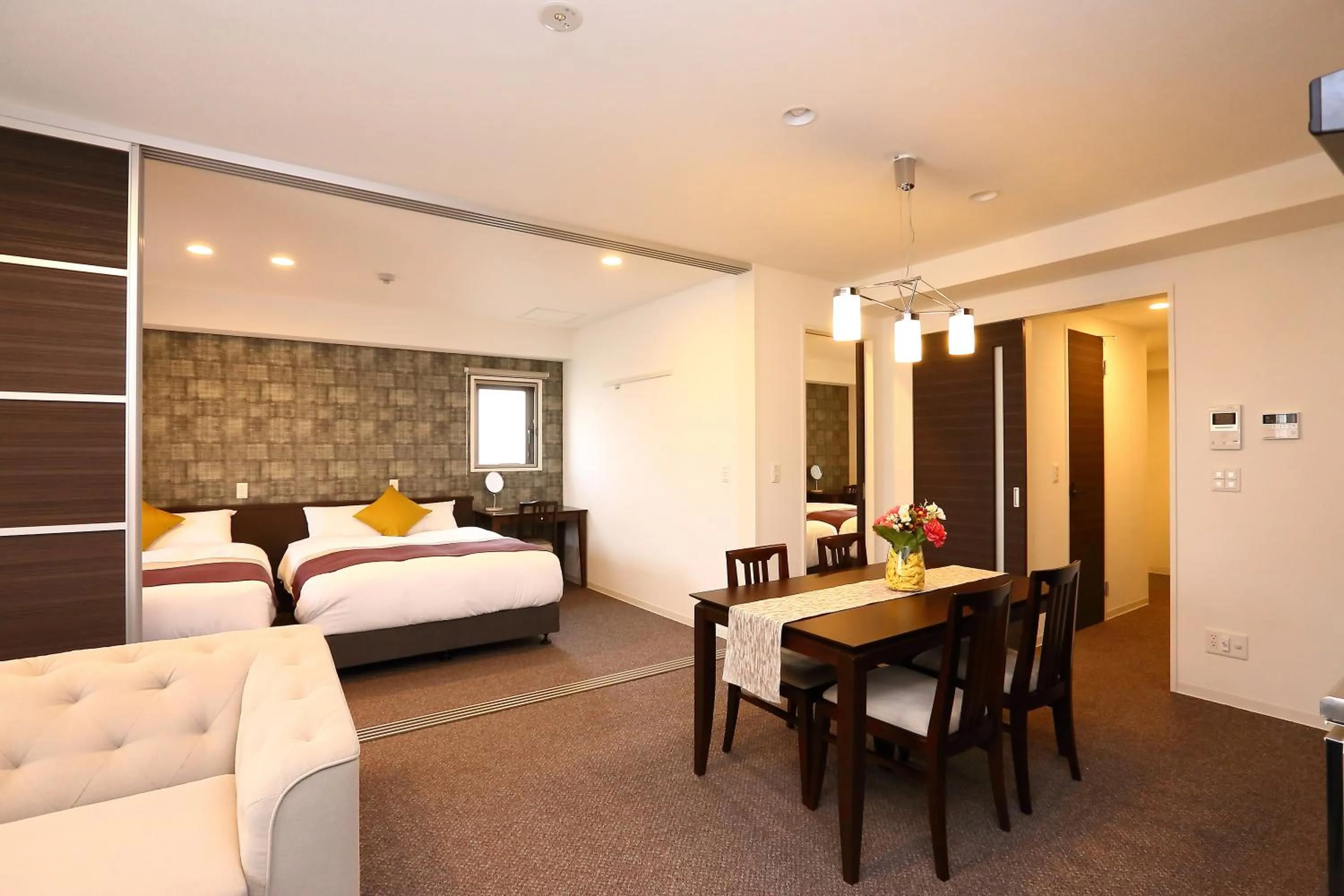 Photo of the whole room, Bed in Marina Sunrise Osaka Bay