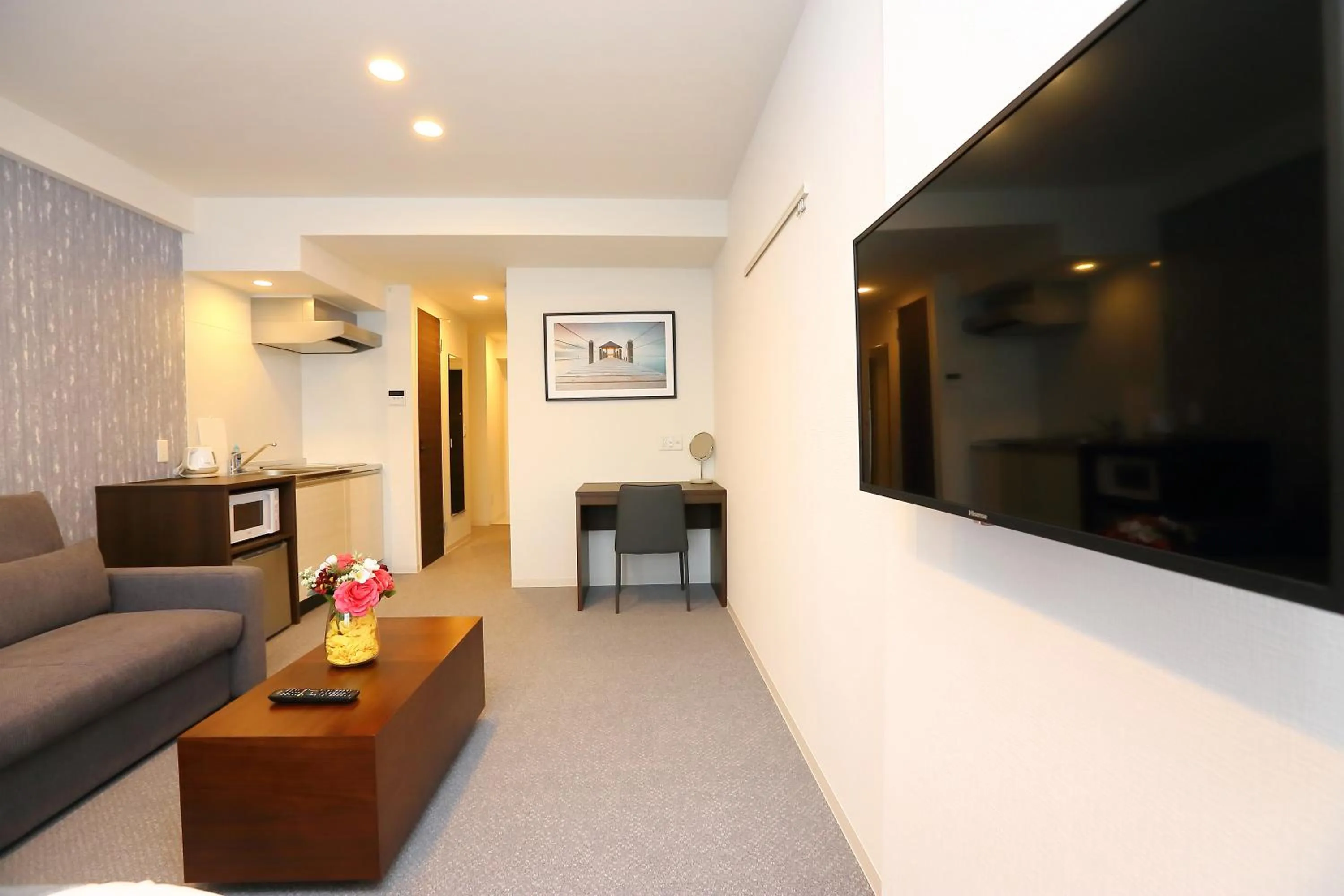 Living room in Marina Sunrise Osaka Bay