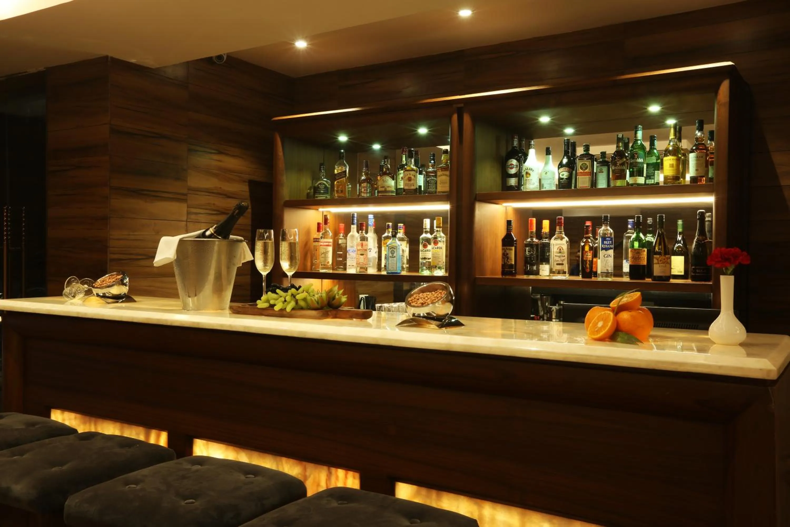 Lounge or bar in Resort The Lohias, Goa Candolim
