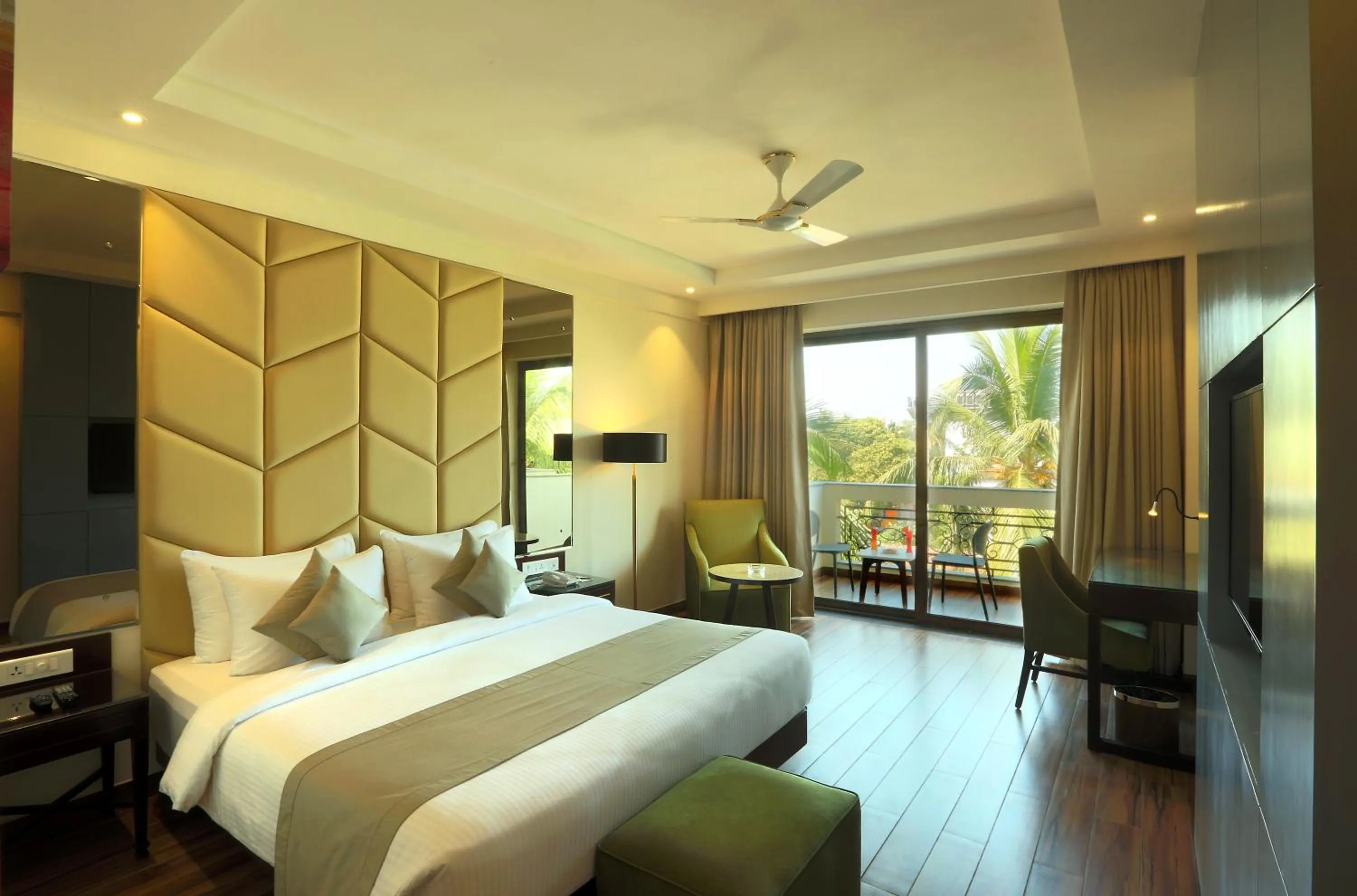 Photo of the whole room, Bed in Resort The Lohias, Goa Candolim