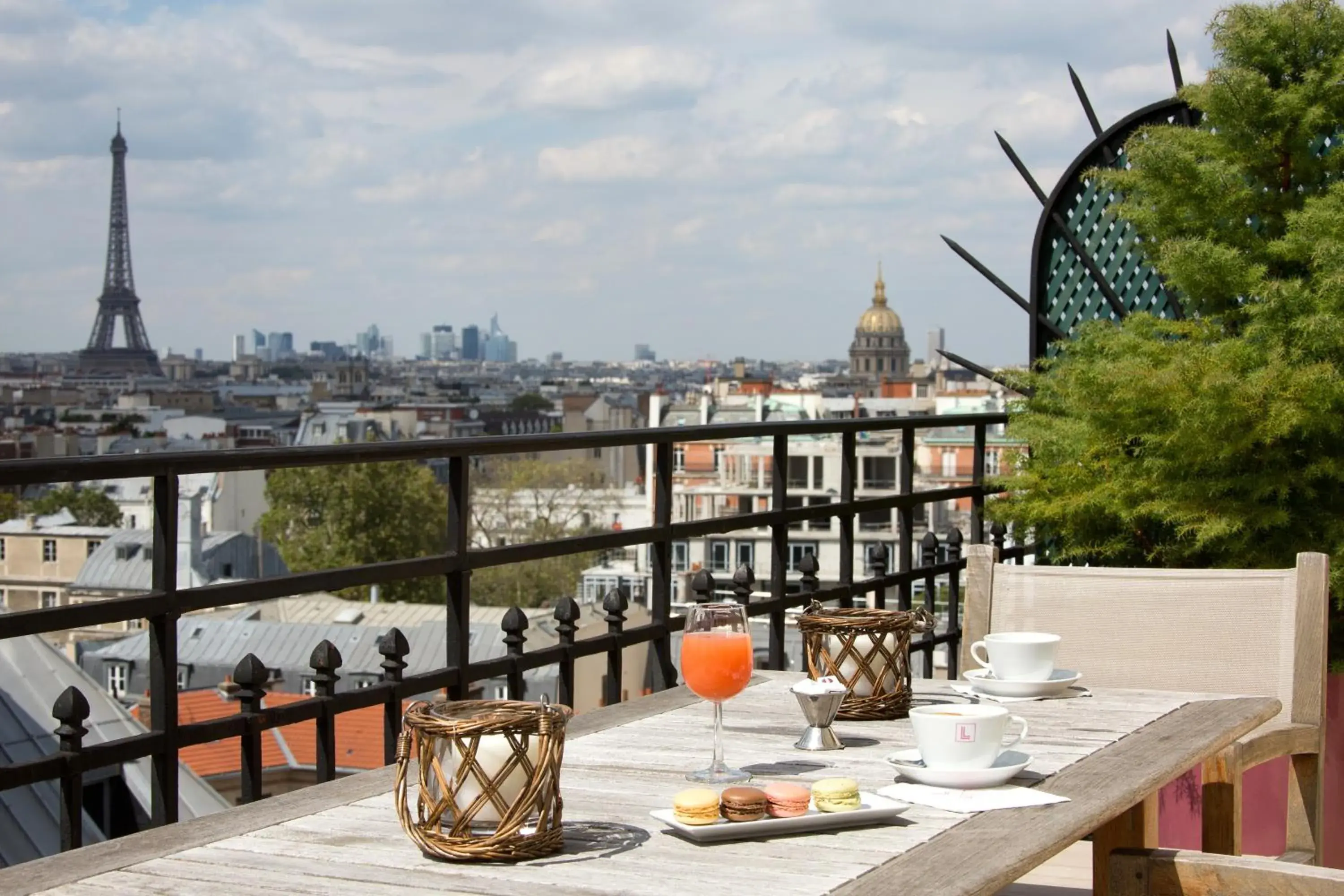 Suite with Terrace with Eiffel Tower View in Le Littré Suite with Terrace with Eiffel Tower View in Le Littré