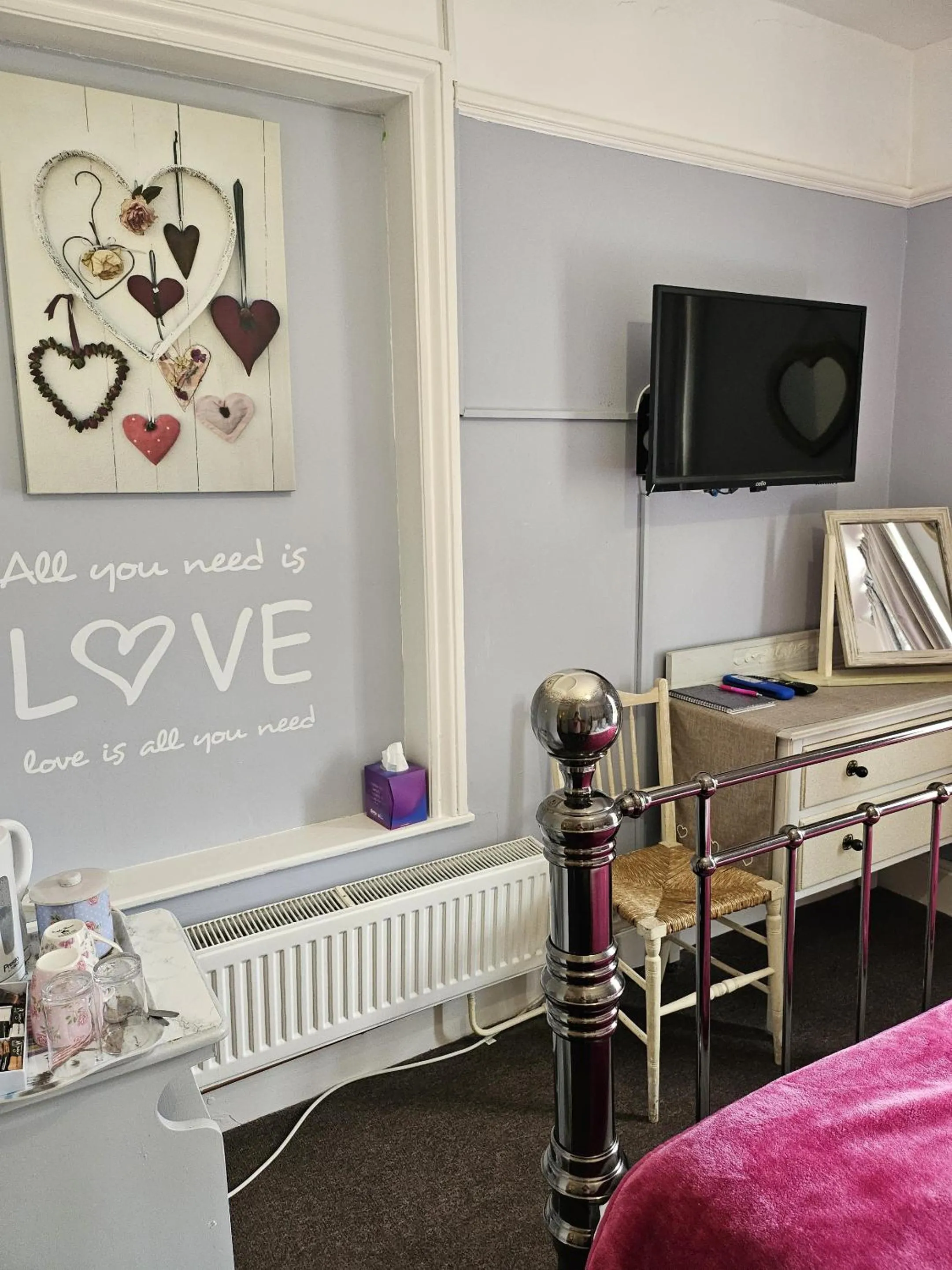 Bedroom in Hooray Henrys Sheringham