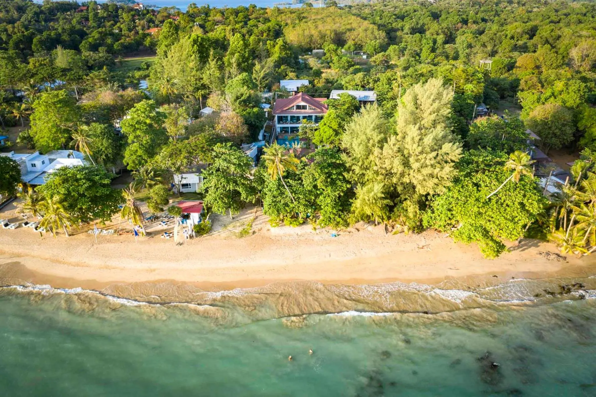 Bird's eye view in By The Sea Koh Mak Boutique Guesthouse