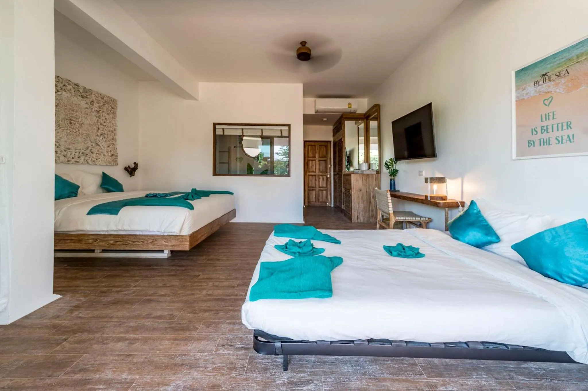 Bed in By The Sea Koh Mak Boutique Guesthouse