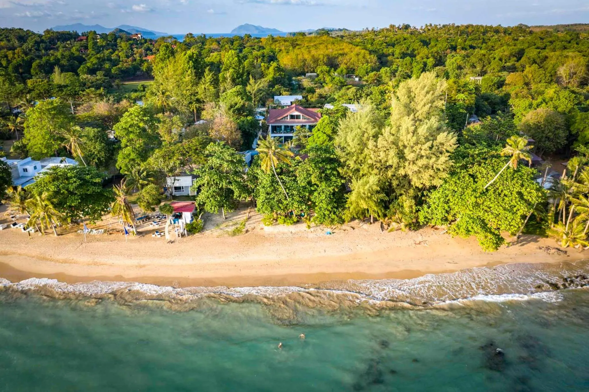 Bird's eye view in By The Sea Koh Mak Boutique Guesthouse