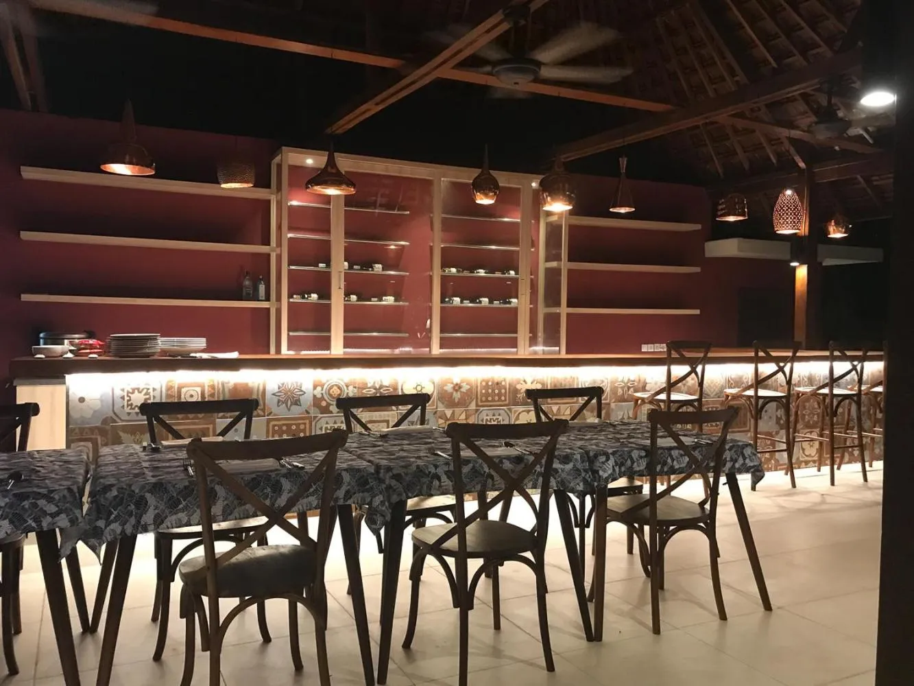 Restaurant/places to eat in The Club Villas Lombok