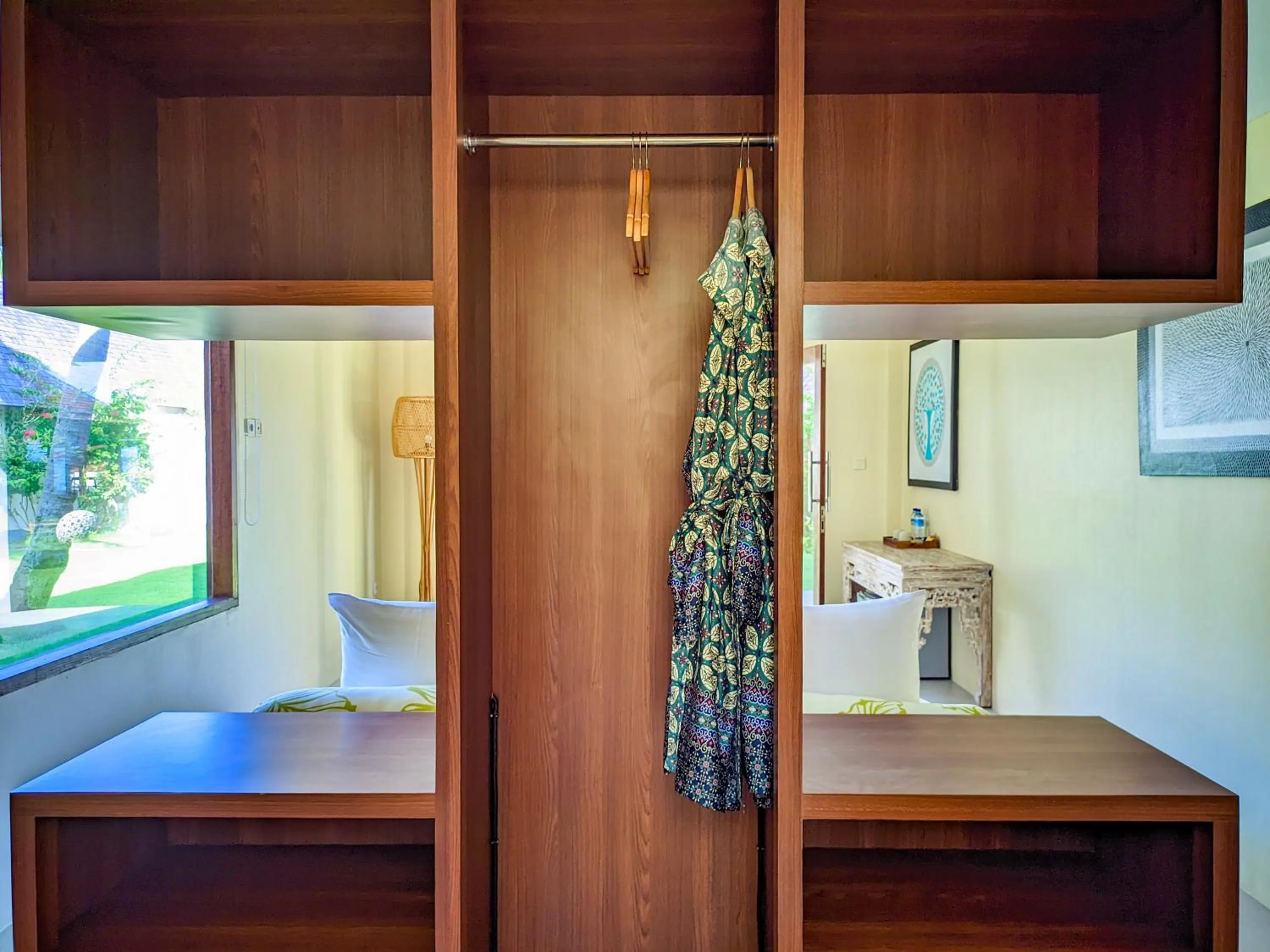 Bed in The Club Villas Lombok