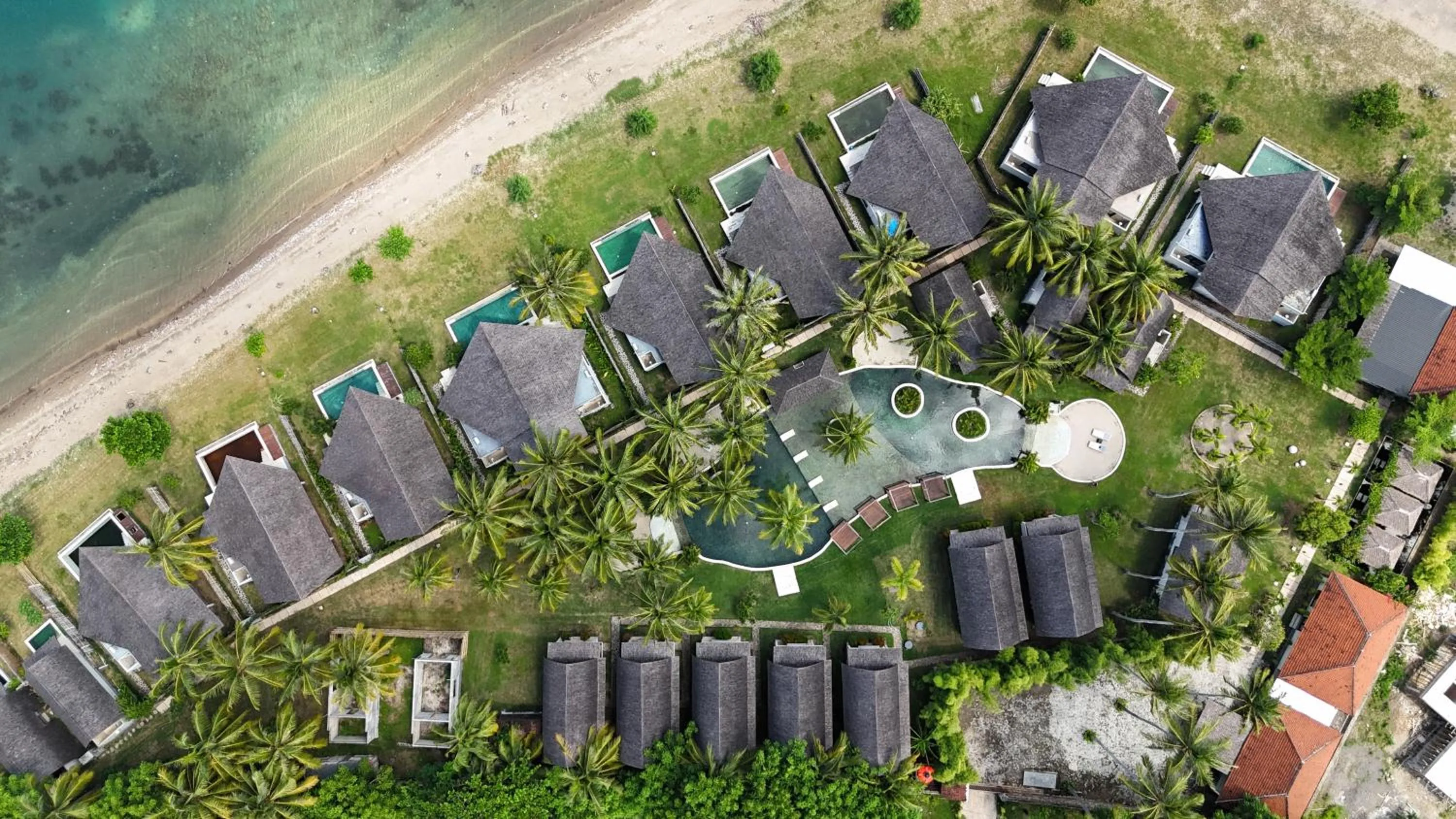 Property building in The Club Villas Lombok