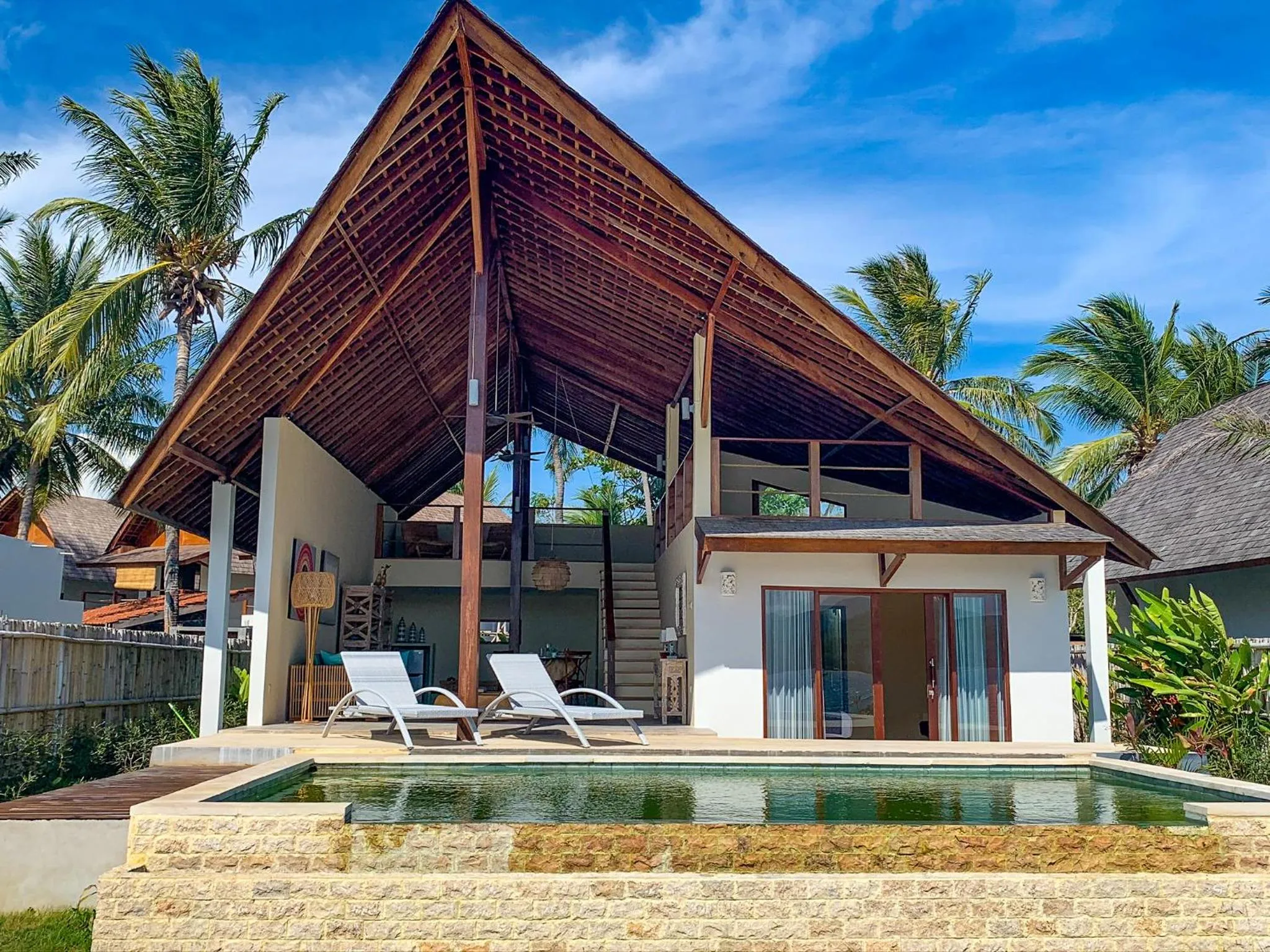 Property building in The Club Villas Lombok