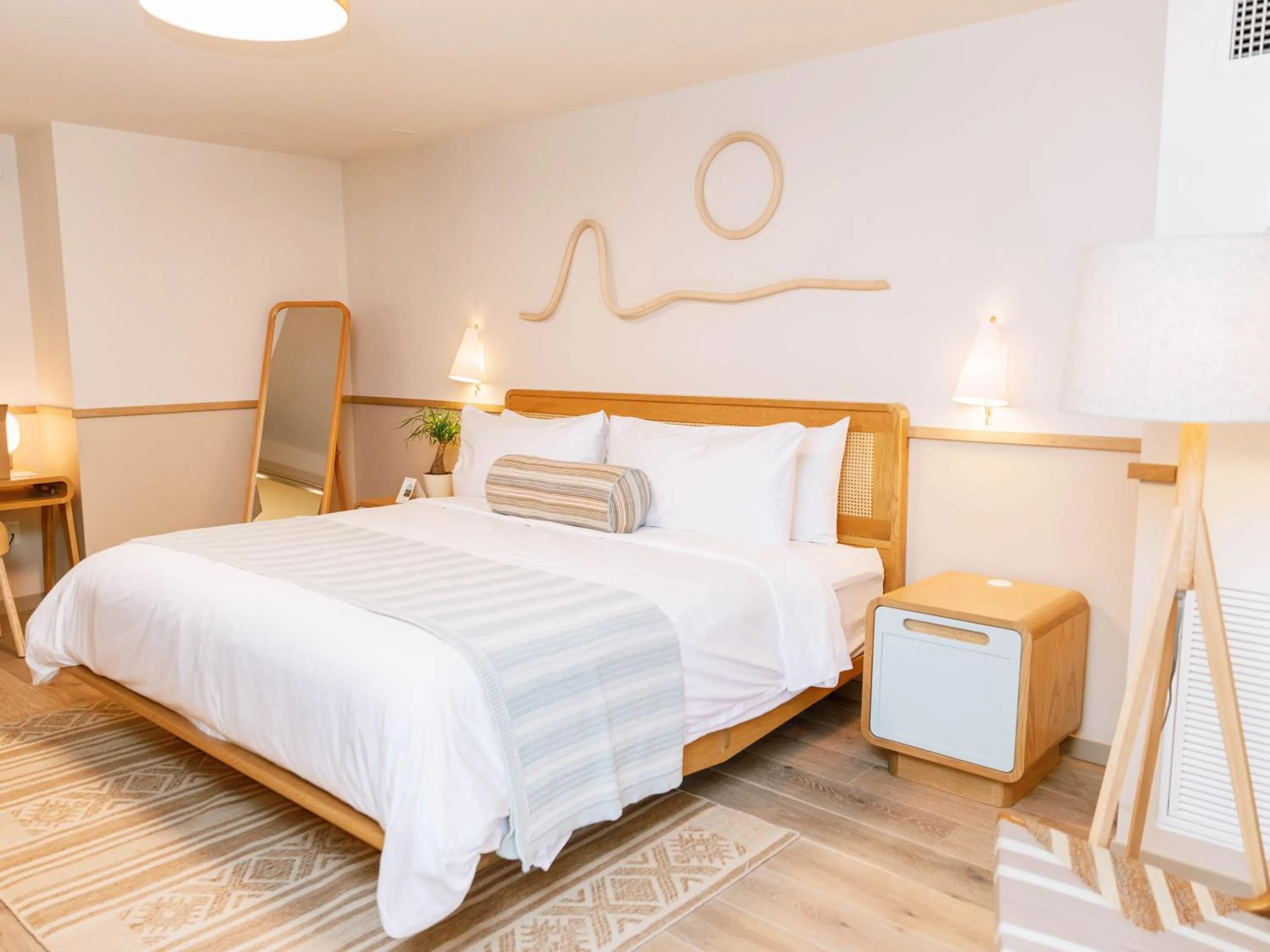 Bed in The Ryder Hotel